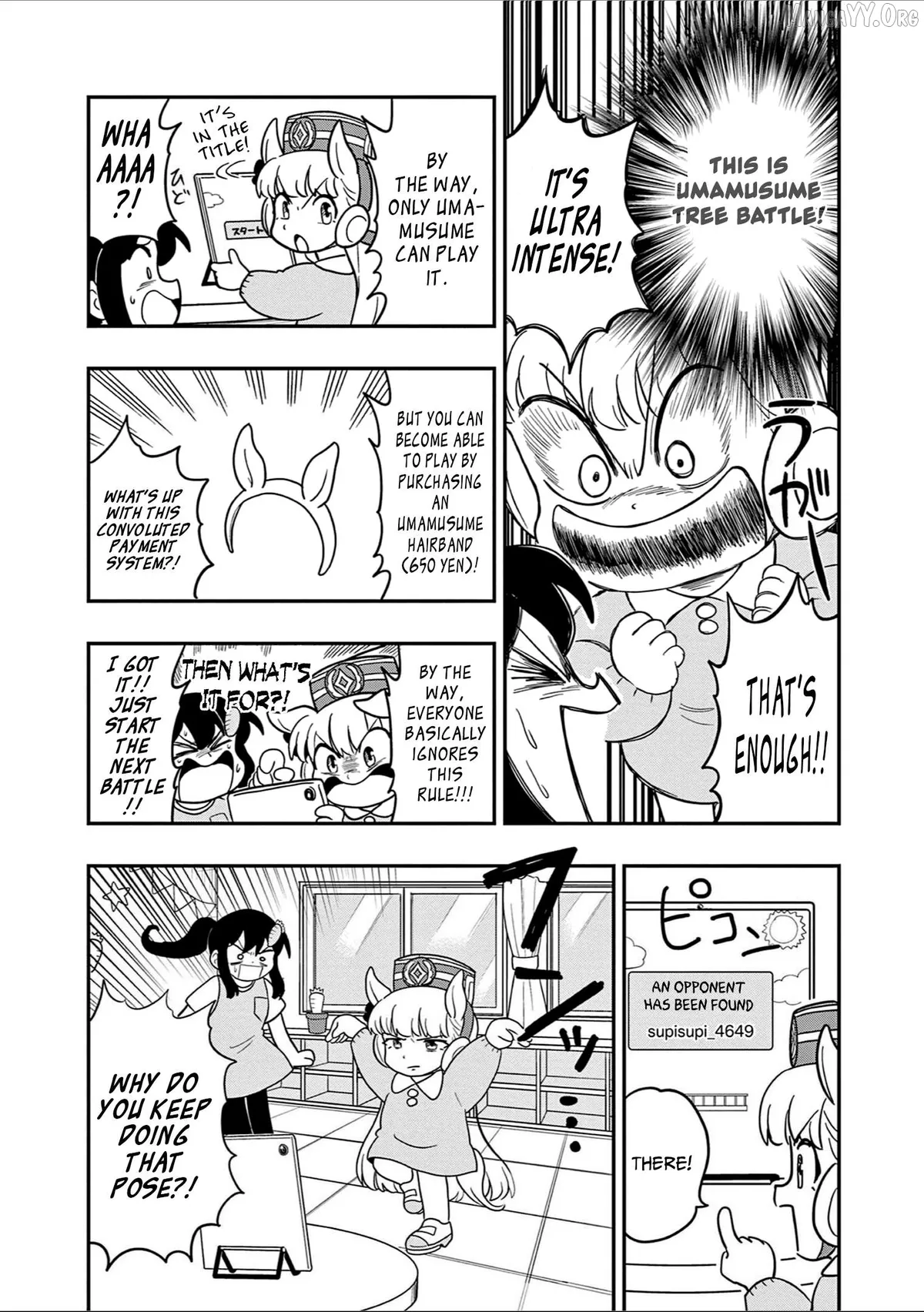 Uma Musume Pretty Derby PisuPisu☆SupiSupi Golshi-chan Chapter 36 page 7 - 