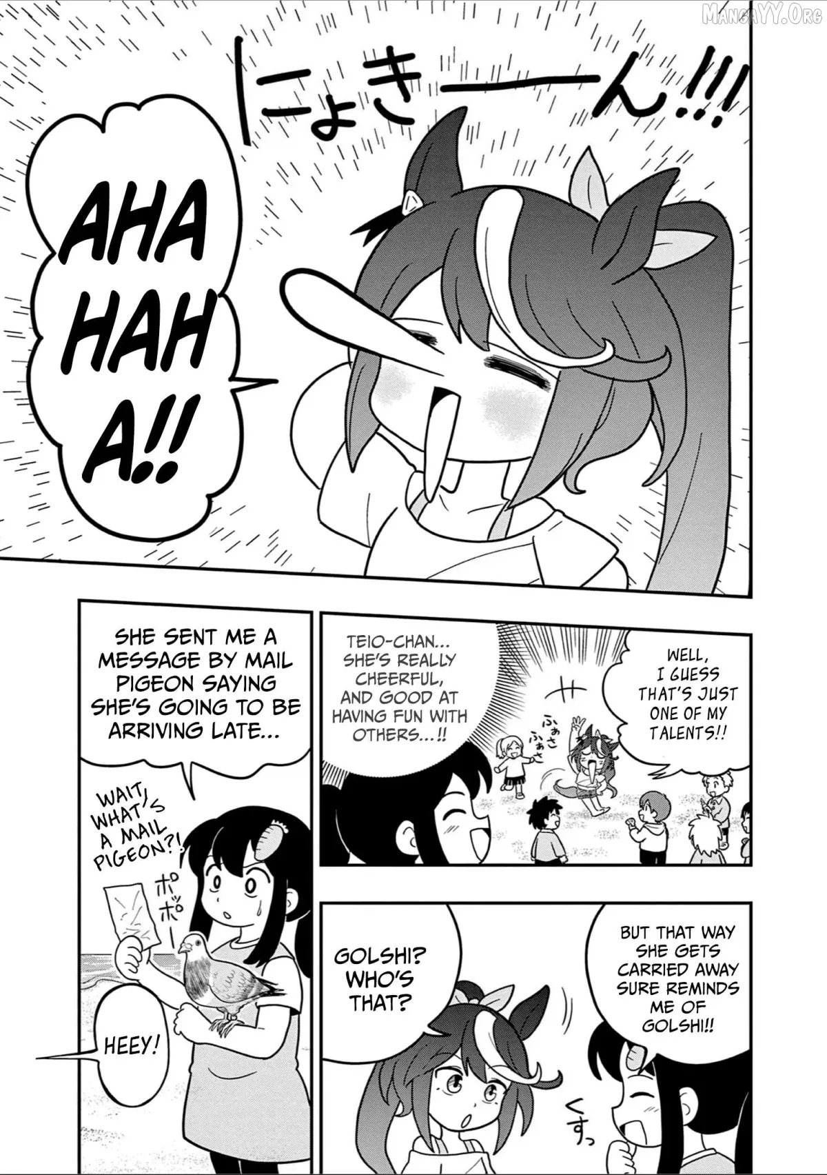 Uma Musume Pretty Derby PisuPisu☆SupiSupi Golshi-chan Chapter 37 page 3 - 