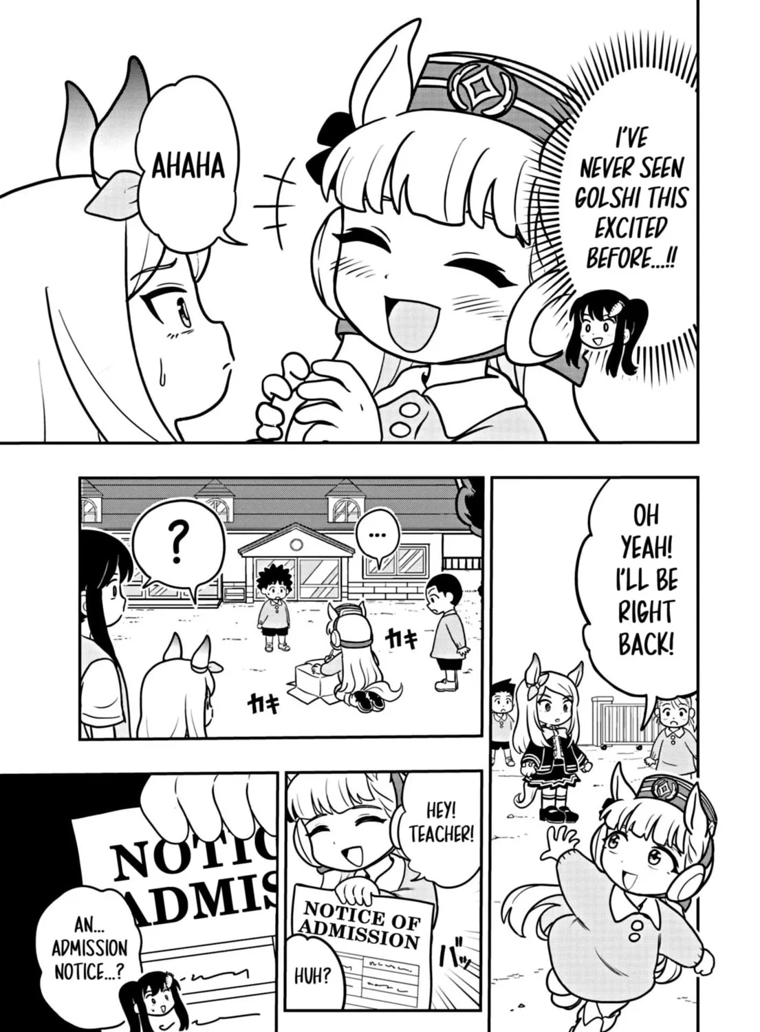 Uma Musume Pretty Derby PisuPisu☆SupiSupi Golshi-chan Chapter 4 page 13 - 