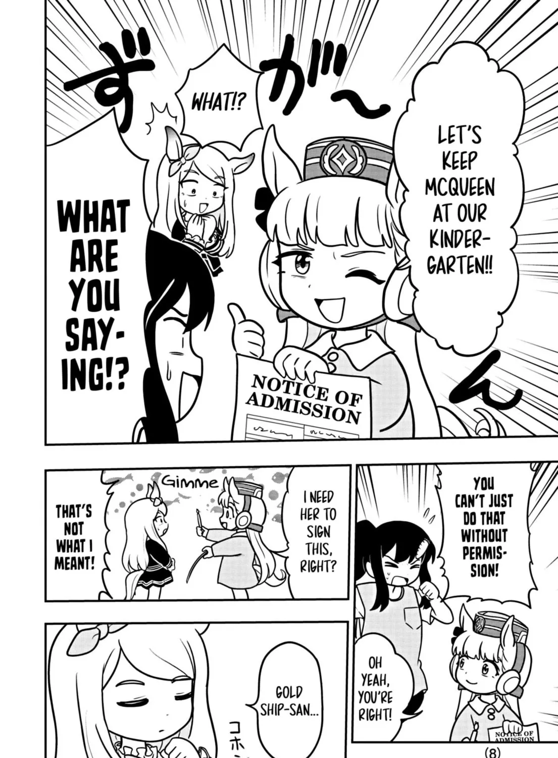 Uma Musume Pretty Derby PisuPisu☆SupiSupi Golshi-chan Chapter 4 page 15 - 