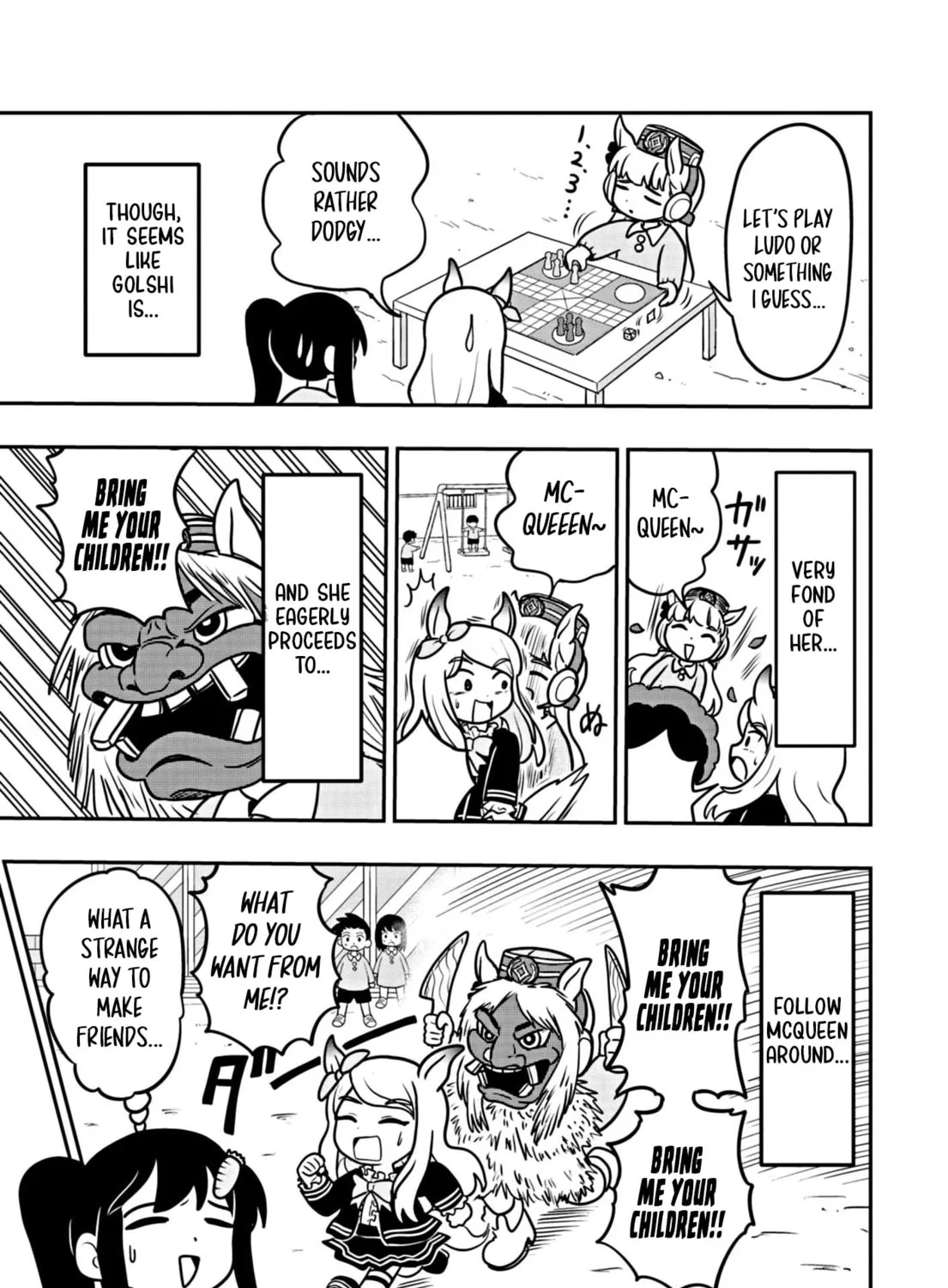 Uma Musume Pretty Derby PisuPisu☆SupiSupi Golshi-chan Chapter 4 page 21 - 