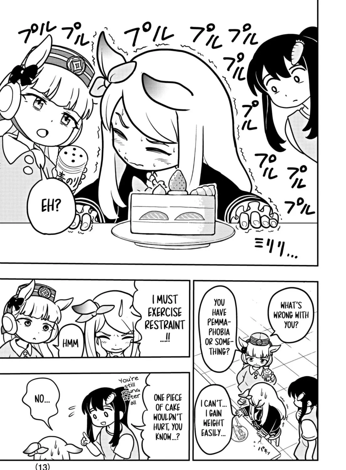 Uma Musume Pretty Derby PisuPisu☆SupiSupi Golshi-chan Chapter 4 page 25 - 
