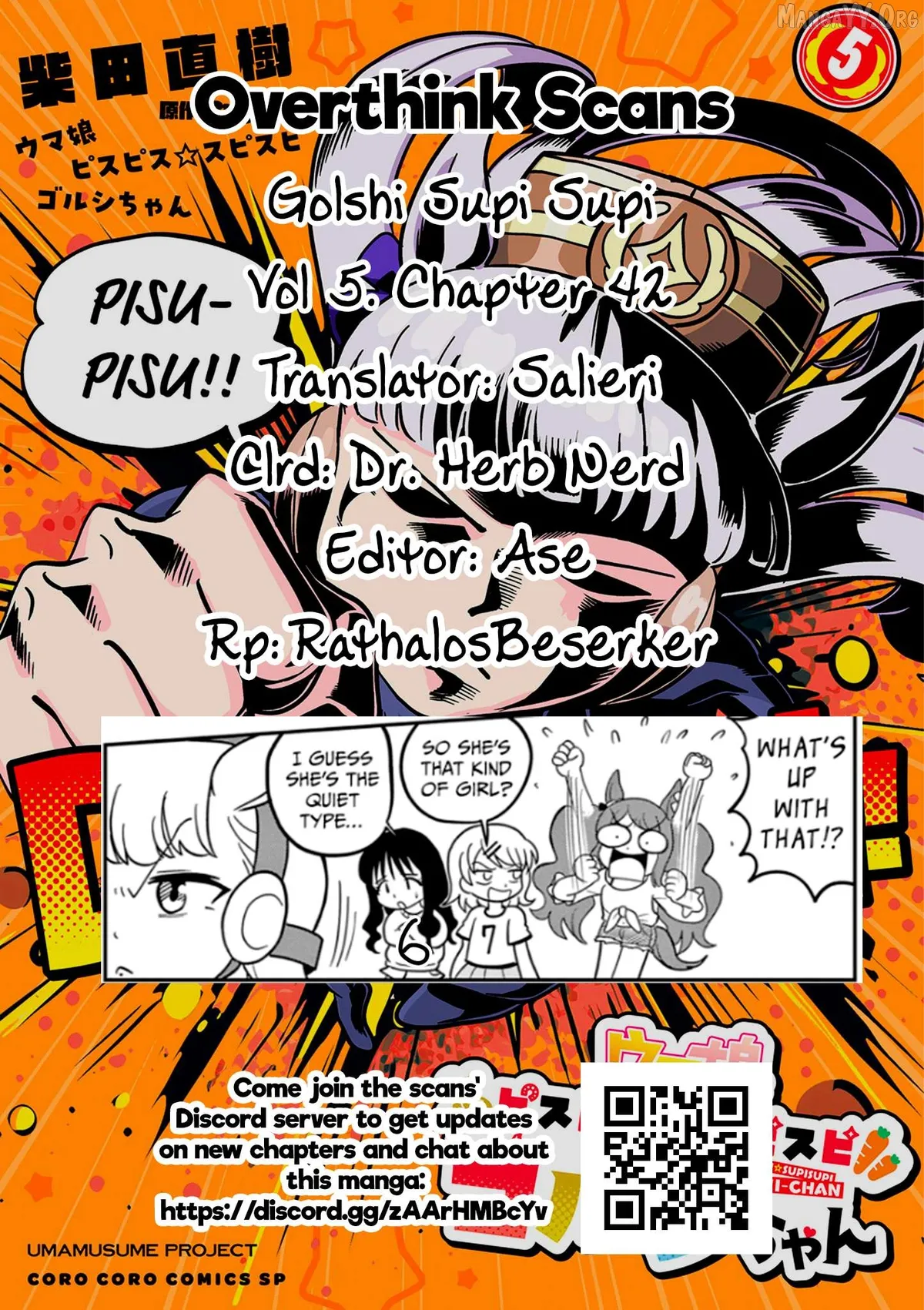 Uma Musume Pretty Derby PisuPisu☆SupiSupi Golshi-chan Chapter 42 page 19 - 