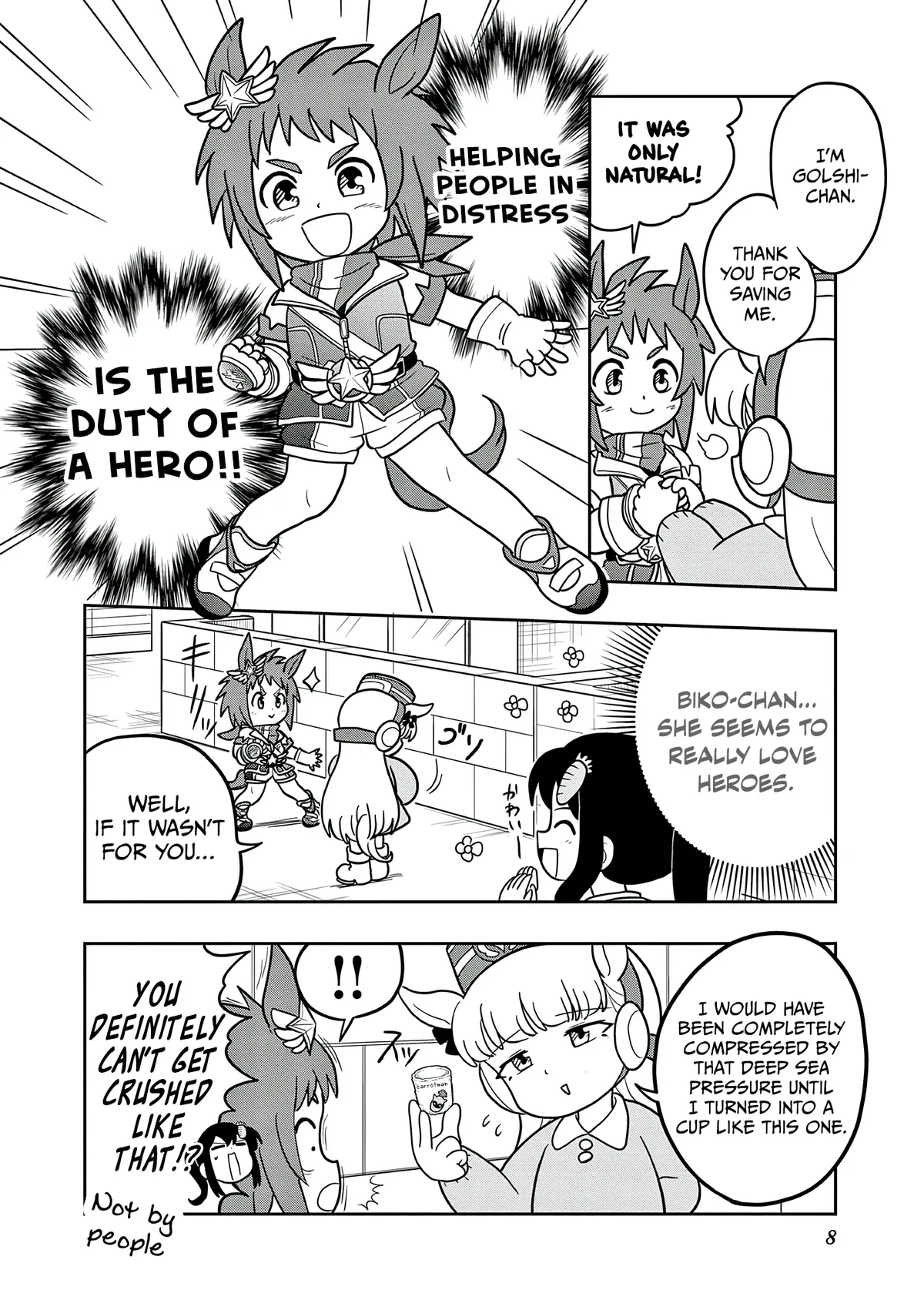 Uma Musume Pretty Derby PisuPisu☆SupiSupi Golshi-chan Chapter 44 page 9 - 