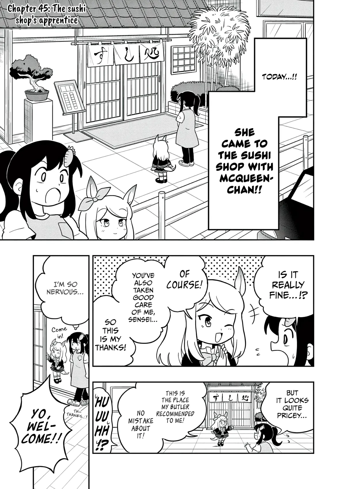 Uma Musume Pretty Derby PisuPisu☆SupiSupi Golshi-chan Chapter 45 page 1 - 