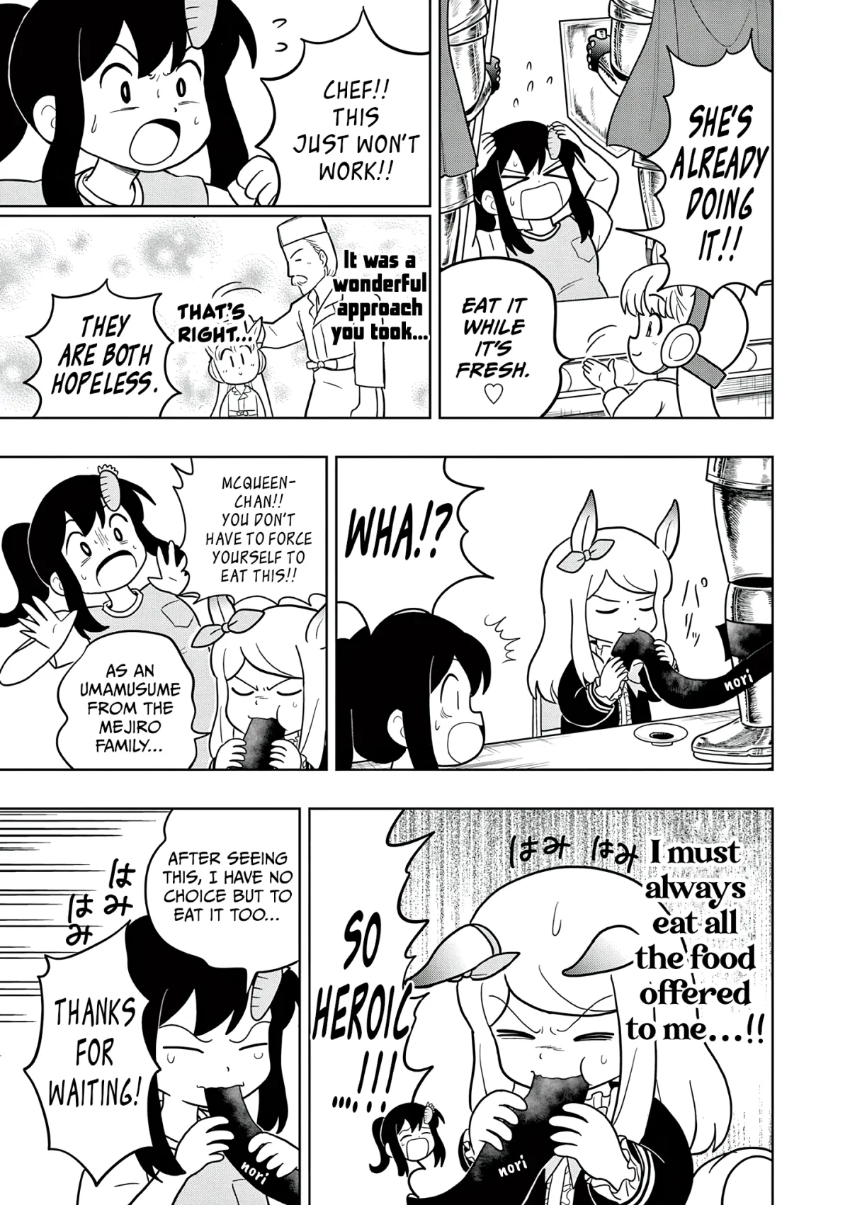 Uma Musume Pretty Derby PisuPisu☆SupiSupi Golshi-chan Chapter 45 page 5 - 