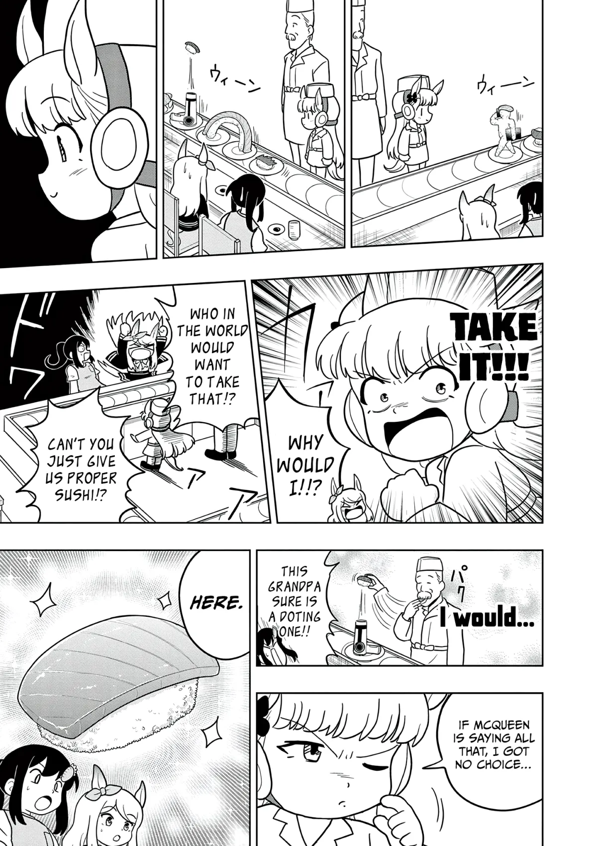 Uma Musume Pretty Derby PisuPisu☆SupiSupi Golshi-chan Chapter 45 page 7 - 