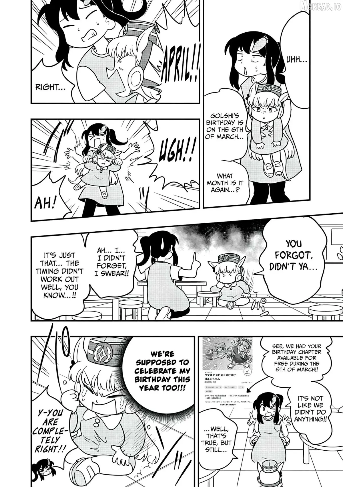 Uma Musume Pretty Derby PisuPisu☆SupiSupi Golshi-chan Chapter 50 page 4 - 