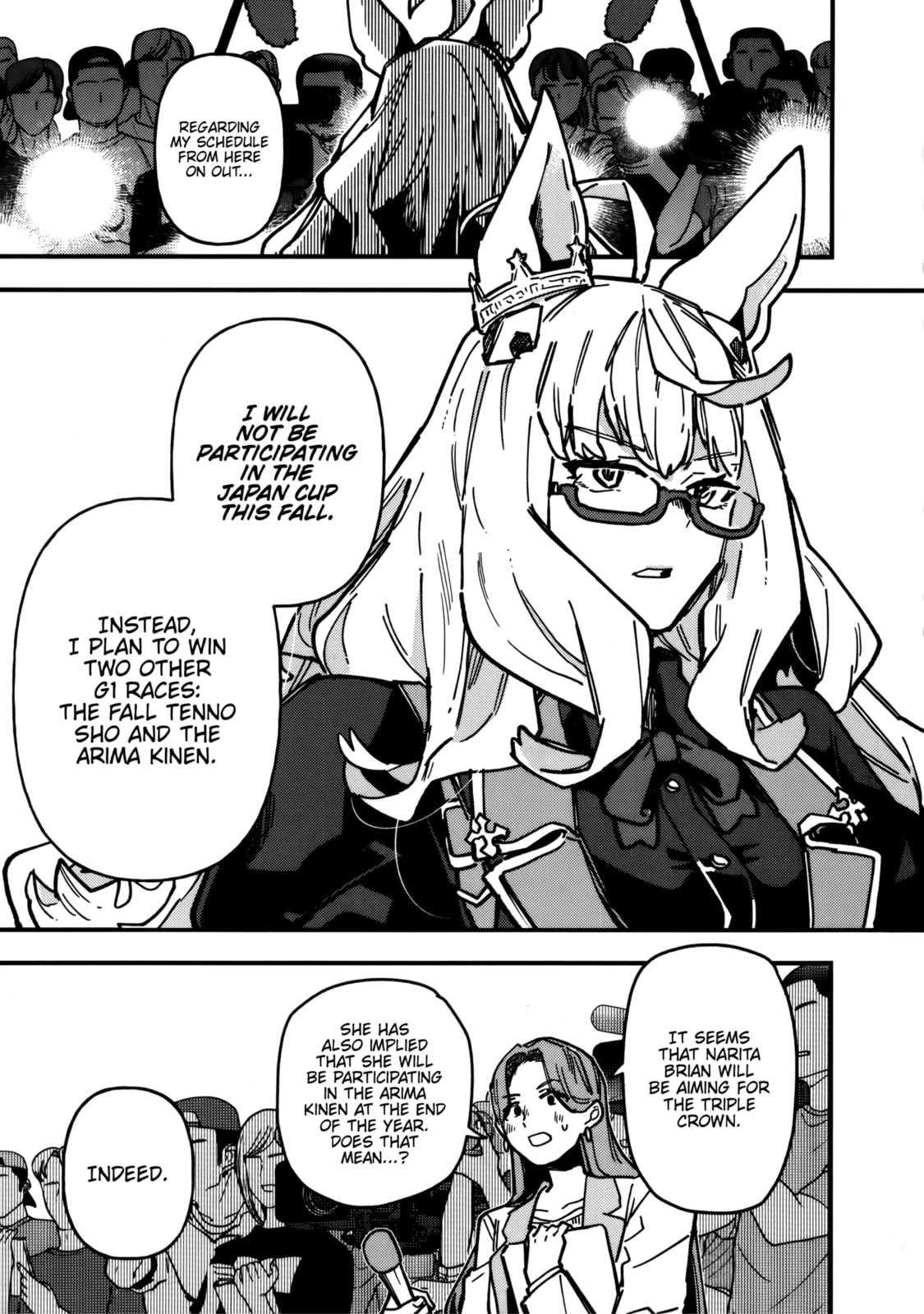 Uma Musume: Pretty Derby - Star Blossom Chapter 36 page 3 - 