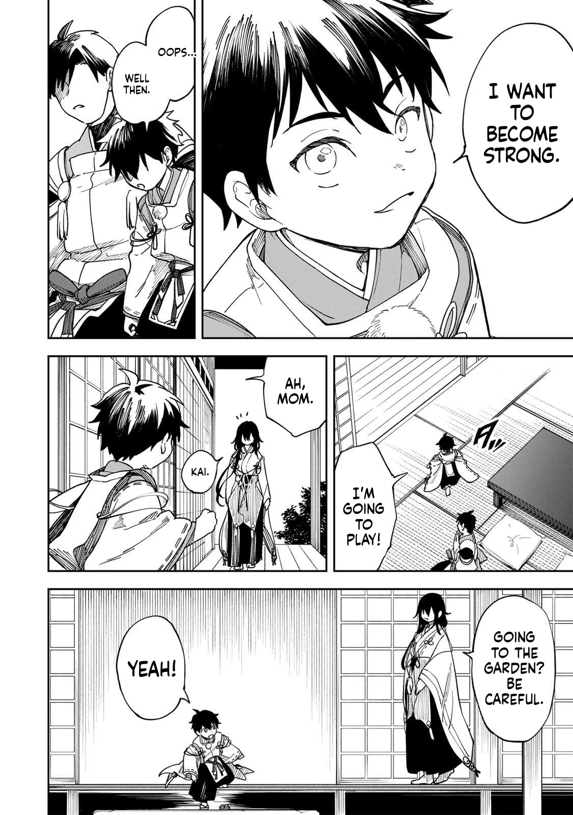 Umareta Chokugo Kara Saikyou Akuryou to Nounai Batoru Shitetara Maryokuryou ga Sokutei Kanouiki wo Koetemashita ~Akutsuki no Ko no Kenkyo na Hadou~ Chapter 1 page 35 - 