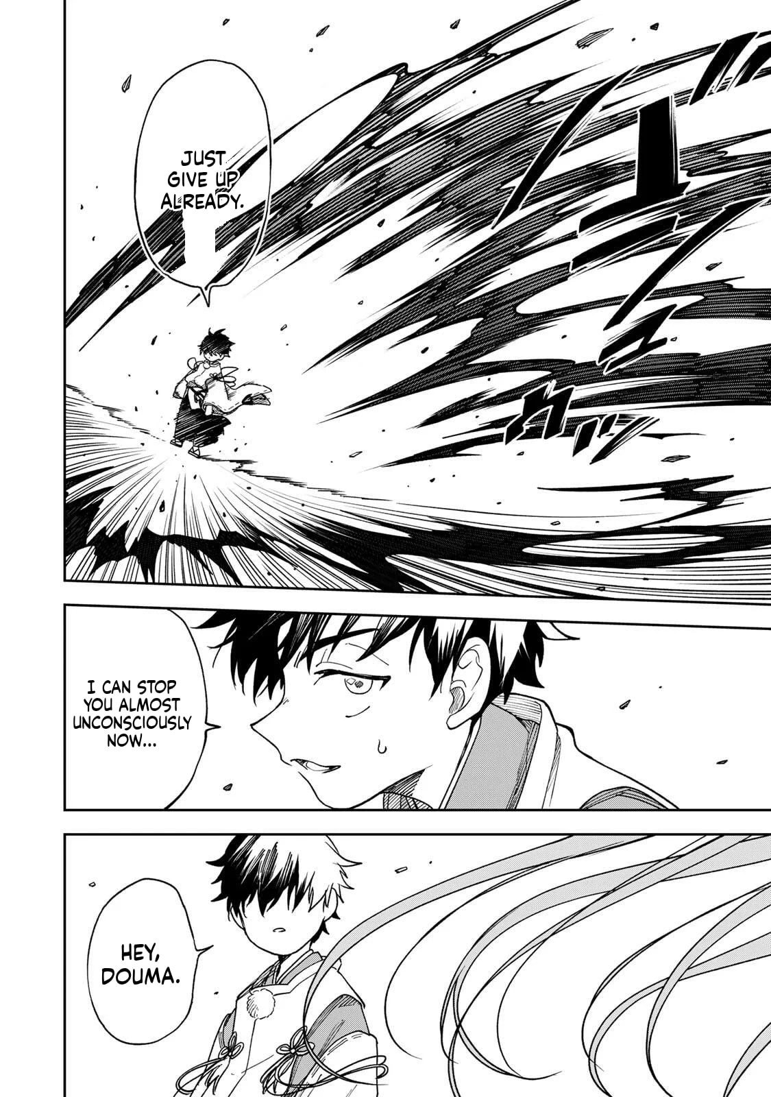 Umareta Chokugo Kara Saikyou Akuryou to Nounai Batoru Shitetara Maryokuryou ga Sokutei Kanouiki wo Koetemashita ~Akutsuki no Ko no Kenkyo na Hadou~ Chapter 1 page 39 - 