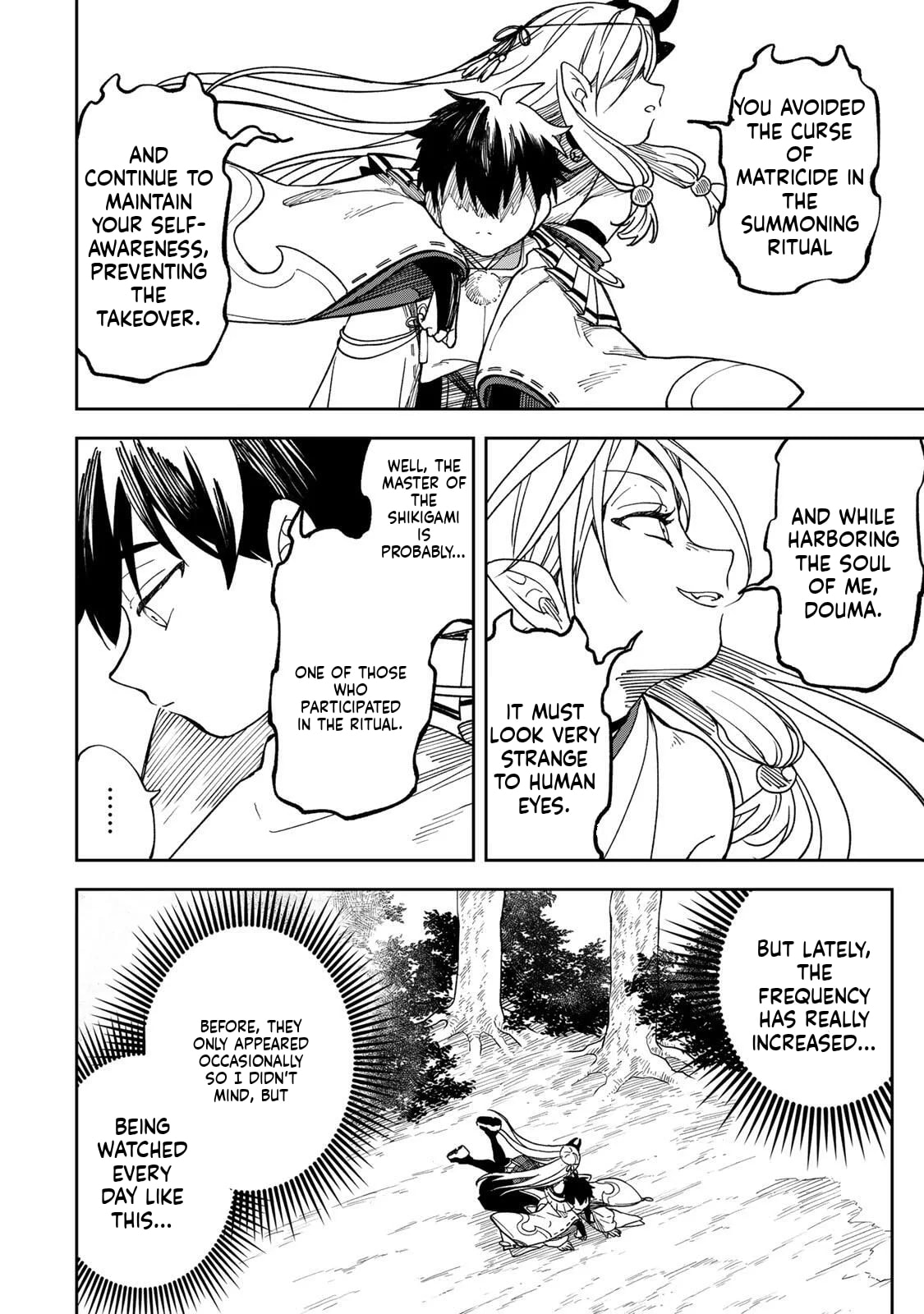 Umareta Chokugo Kara Saikyou Akuryou to Nounai Batoru Shitetara Maryokuryou ga Sokutei Kanouiki wo Koetemashita ~Akutsuki no Ko no Kenkyo na Hadou~ Chapter 1 page 49 - 