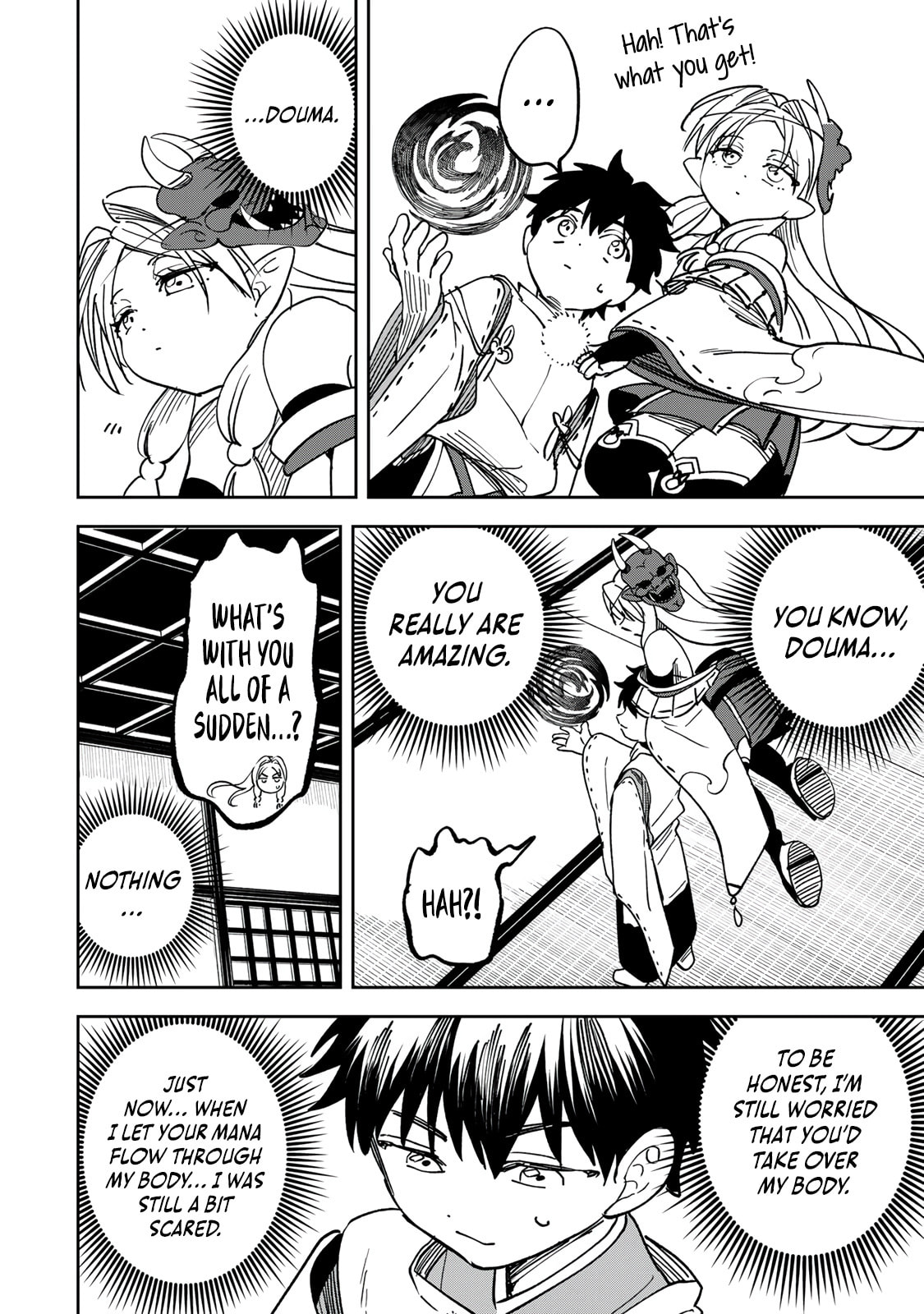 Umareta Chokugo Kara Saikyou Akuryou to Nounai Batoru Shitetara Maryokuryou ga Sokutei Kanouiki wo Koetemashita ~Akutsuki no Ko no Kenkyo na Hadou~ Chapter 10 page 13 - 