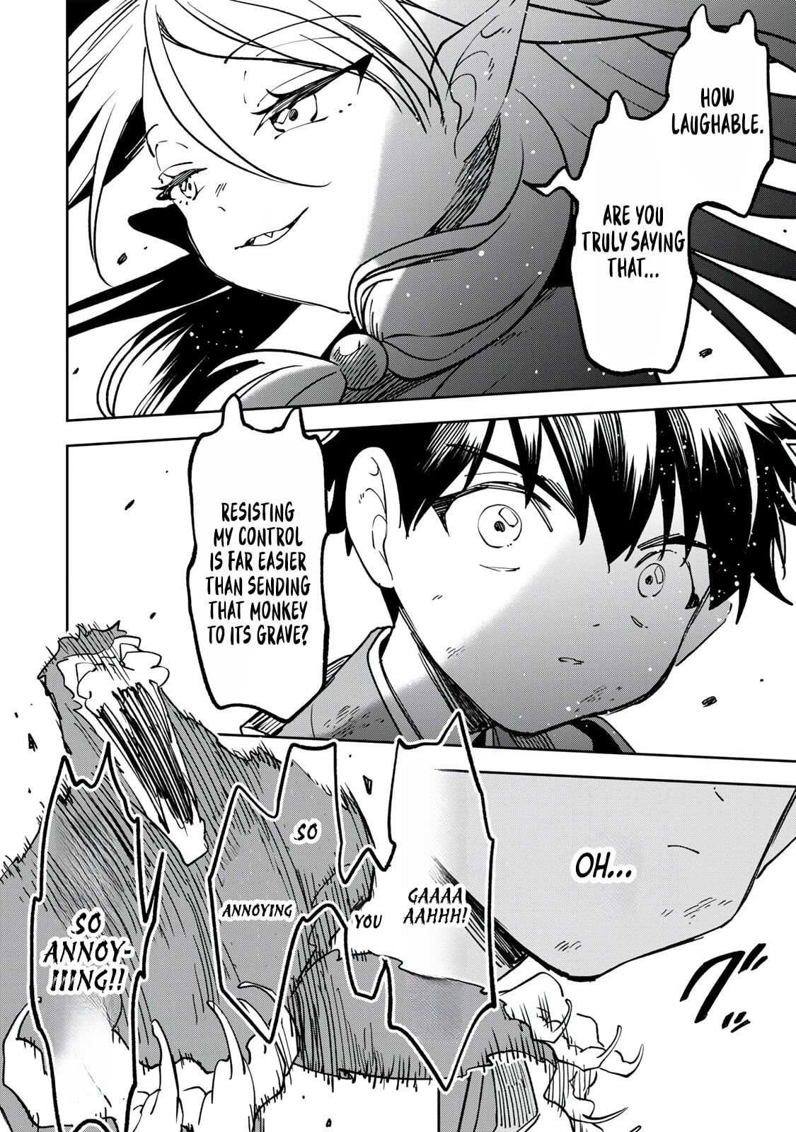 Umareta Chokugo Kara Saikyou Akuryou to Nounai Batoru Shitetara Maryokuryou ga Sokutei Kanouiki wo Koetemashita ~Akutsuki no Ko no Kenkyo na Hadou~ Chapter 17 page 17 - 
