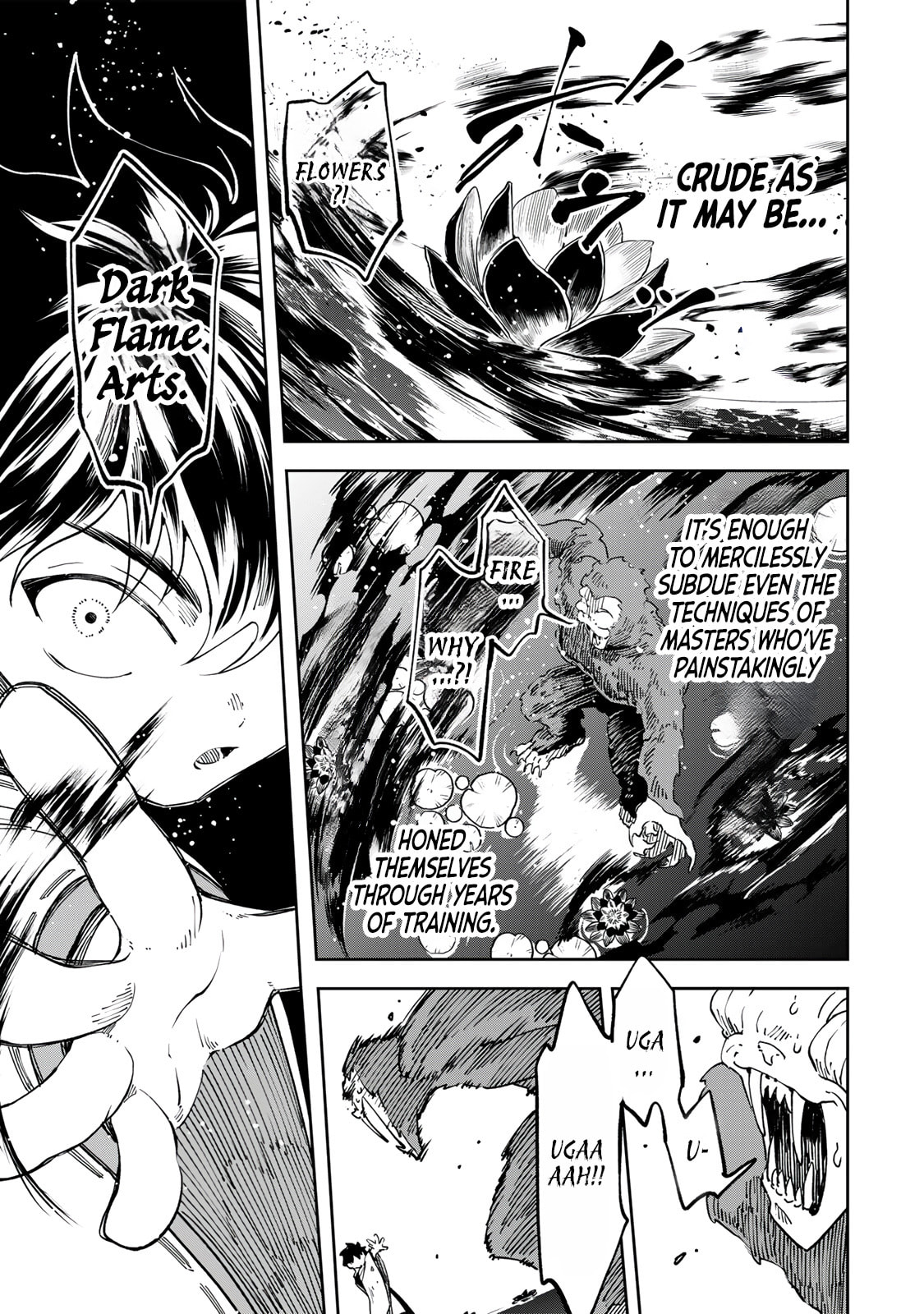 Umareta Chokugo Kara Saikyou Akuryou to Nounai Batoru Shitetara Maryokuryou ga Sokutei Kanouiki wo Koetemashita ~Akutsuki no Ko no Kenkyo na Hadou~ Chapter 17 page 20 - 
