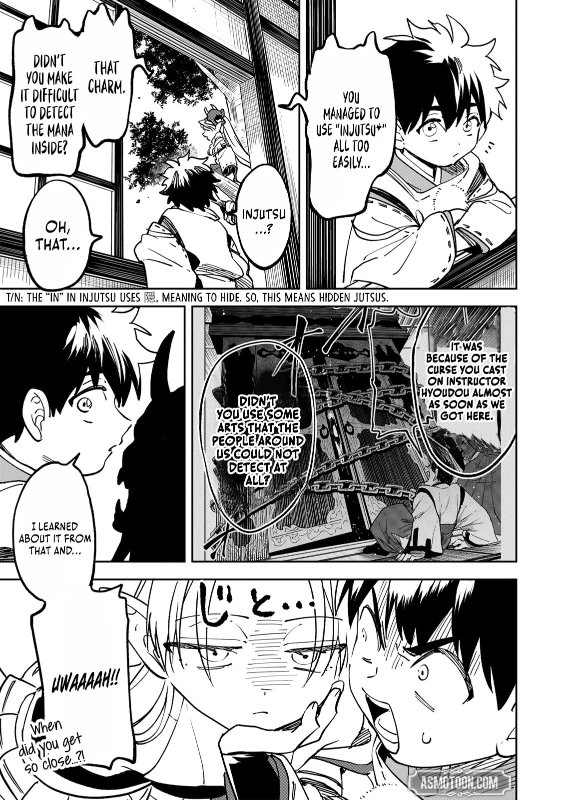 Umareta Chokugo Kara Saikyou Akuryou to Nounai Batoru Shitetara Maryokuryou ga Sokutei Kanouiki wo Koetemashita ~Akutsuki no Ko no Kenkyo na Hadou~ Chapter 18 page 14 - 
