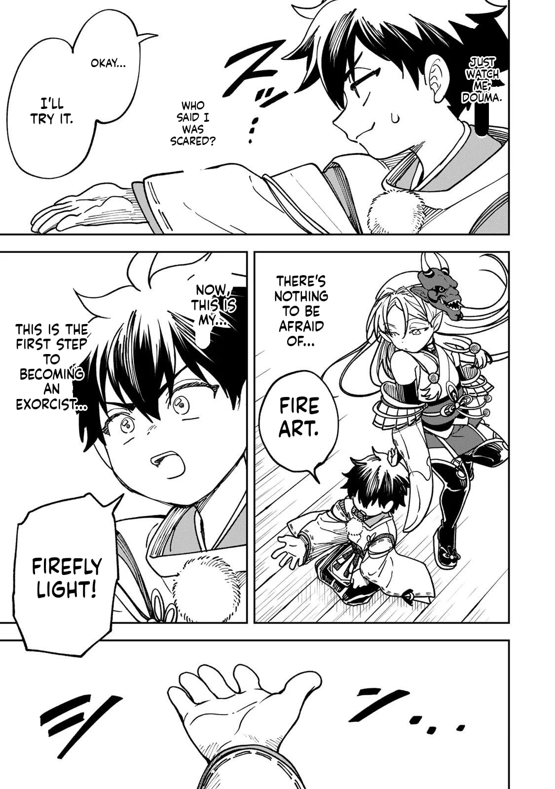 Umareta Chokugo Kara Saikyou Akuryou to Nounai Batoru Shitetara Maryokuryou ga Sokutei Kanouiki wo Koetemashita ~Akutsuki no Ko no Kenkyo na Hadou~ Chapter 2 page 24 - 