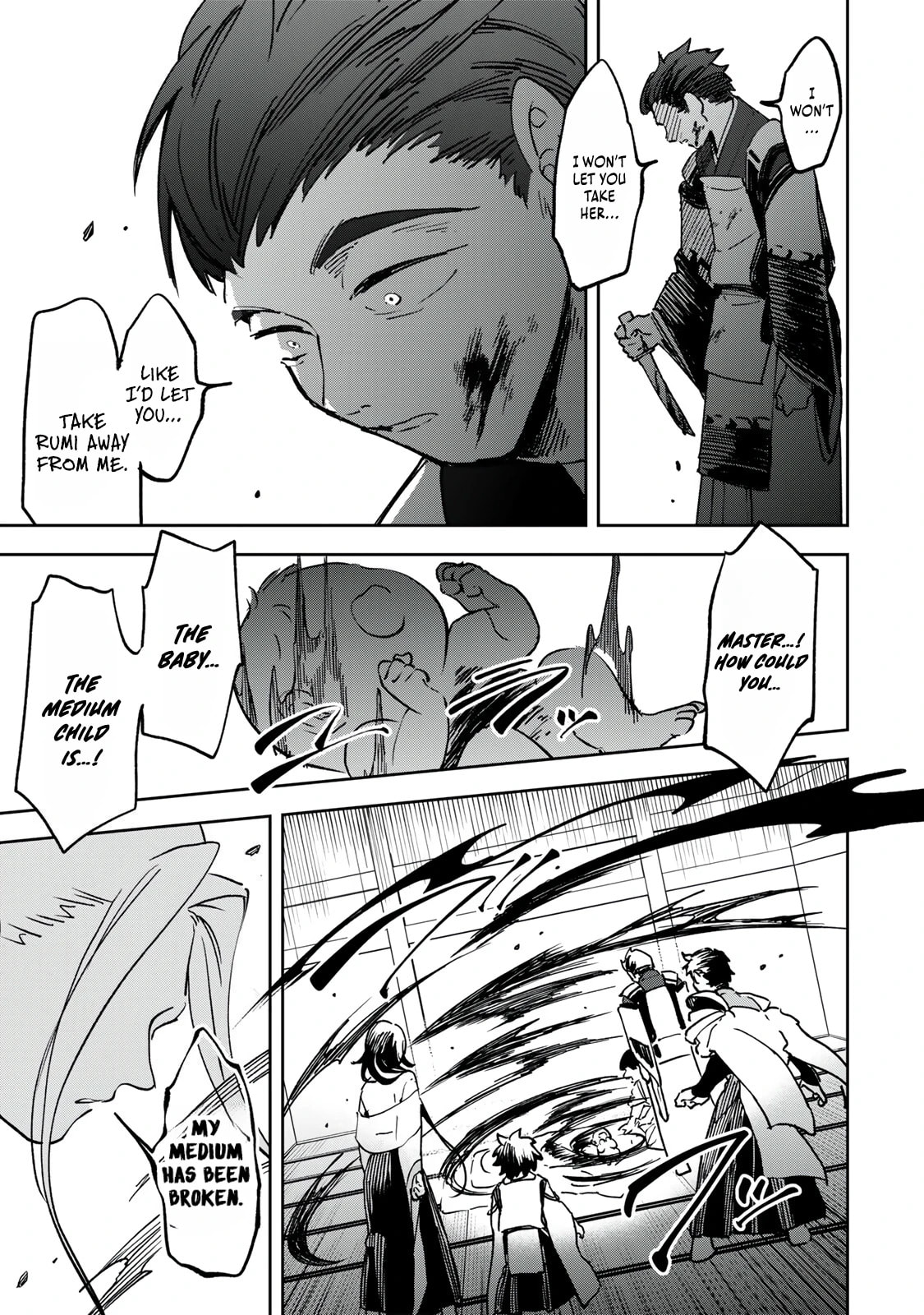 Umareta Chokugo Kara Saikyou Akuryou to Nounai Batoru Shitetara Maryokuryou ga Sokutei Kanouiki wo Koetemashita ~Akutsuki no Ko no Kenkyo na Hadou~ Chapter 22 page 18 - 