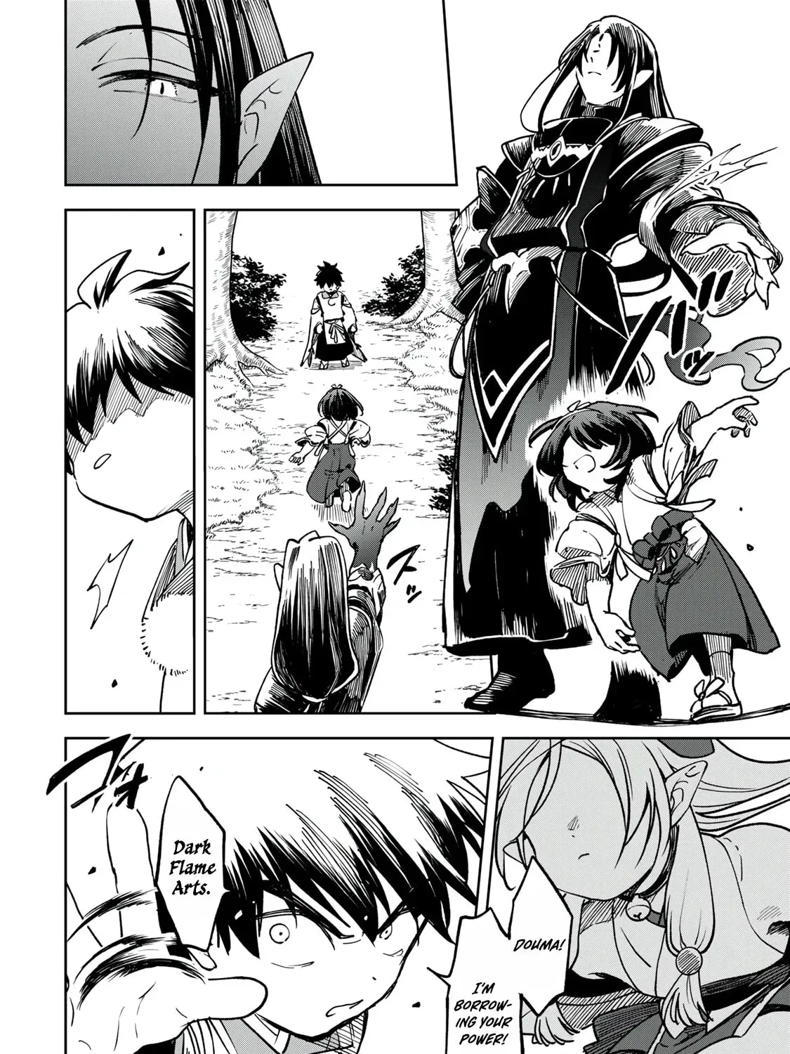 Umareta Chokugo Kara Saikyou Akuryou to Nounai Batoru Shitetara Maryokuryou ga Sokutei Kanouiki wo Koetemashita ~Akutsuki no Ko no Kenkyo na Hadou~ Chapter 24 page 4 - 