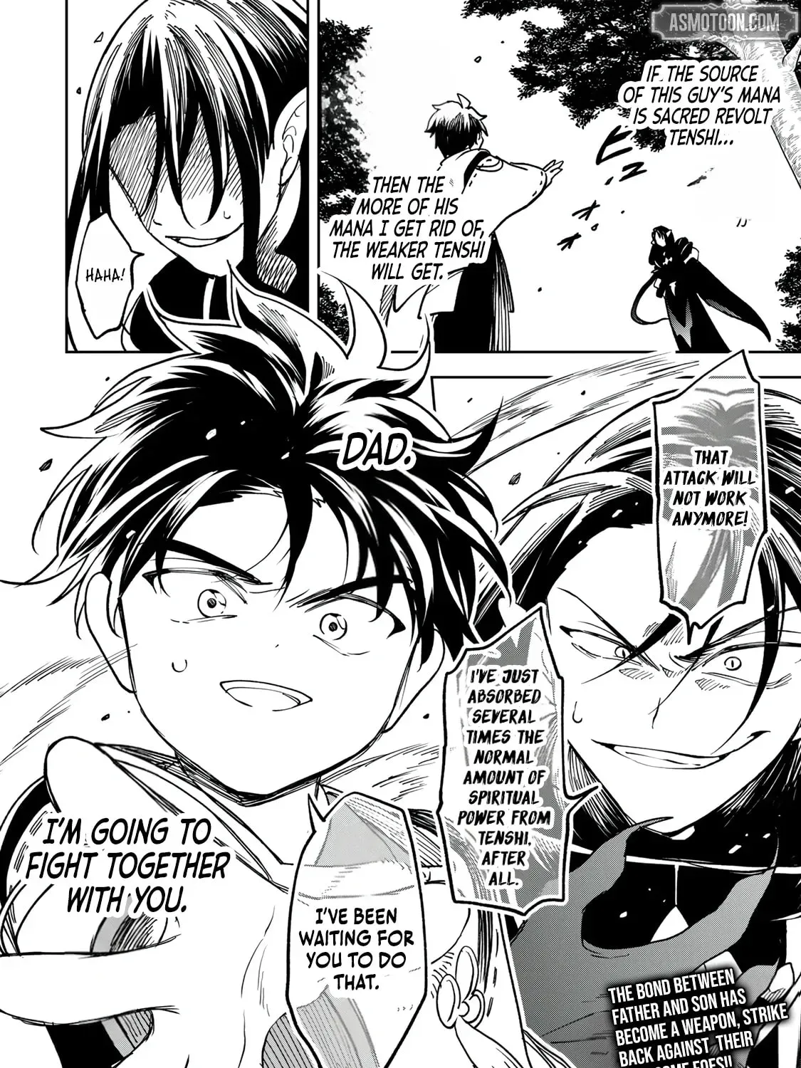Umareta Chokugo Kara Saikyou Akuryou to Nounai Batoru Shitetara Maryokuryou ga Sokutei Kanouiki wo Koetemashita ~Akutsuki no Ko no Kenkyo na Hadou~ Chapter 24 page 36 - 