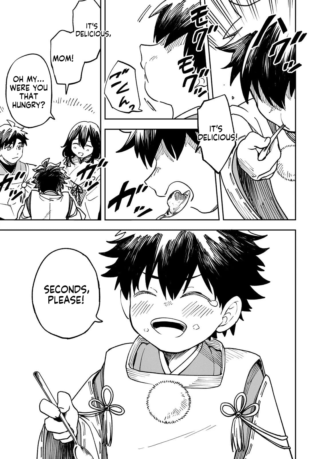 Umareta Chokugo Kara Saikyou Akuryou to Nounai Batoru Shitetara Maryokuryou ga Sokutei Kanouiki wo Koetemashita ~Akutsuki no Ko no Kenkyo na Hadou~ Chapter 3 page 16 - 