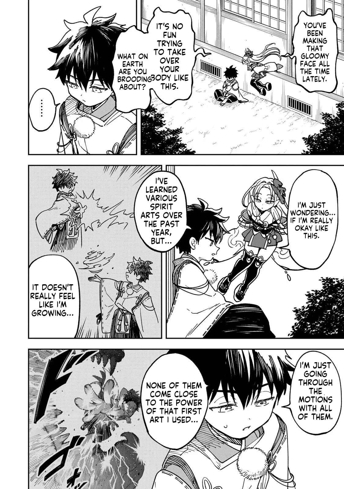 Umareta Chokugo Kara Saikyou Akuryou to Nounai Batoru Shitetara Maryokuryou ga Sokutei Kanouiki wo Koetemashita ~Akutsuki no Ko no Kenkyo na Hadou~ Chapter 3 page 5 - 