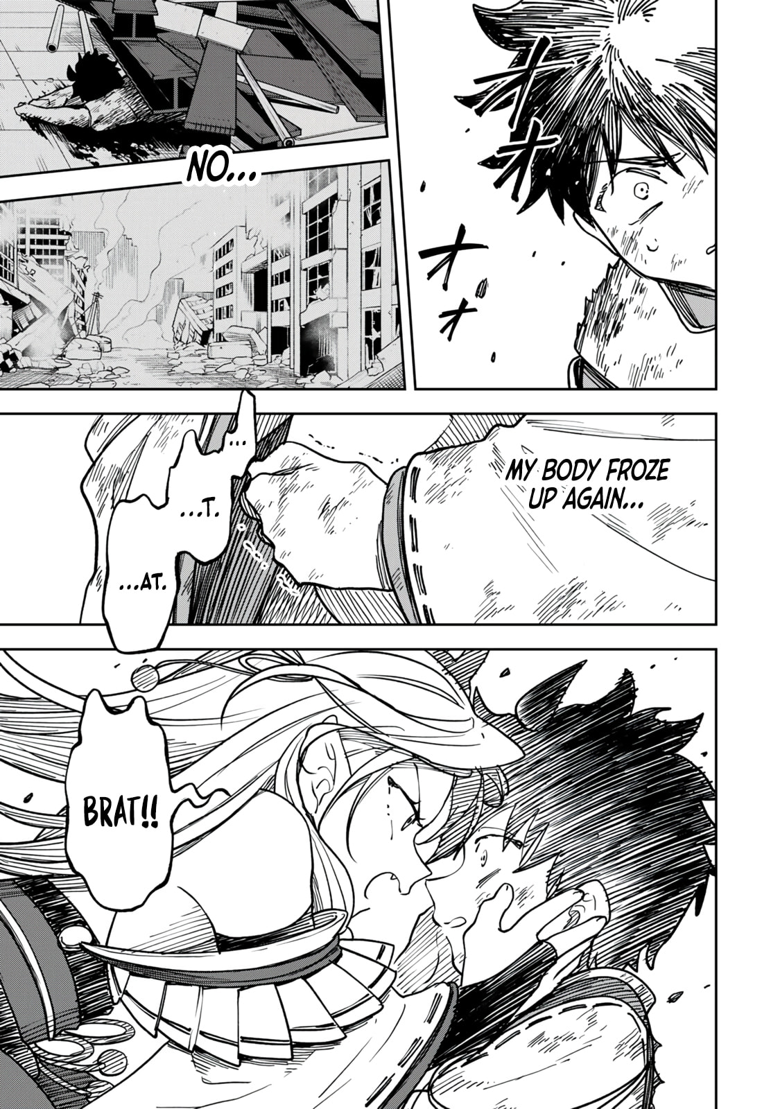 Umareta Chokugo Kara Saikyou Akuryou to Nounai Batoru Shitetara Maryokuryou ga Sokutei Kanouiki wo Koetemashita ~Akutsuki no Ko no Kenkyo na Hadou~ Chapter 5 page 14 - 