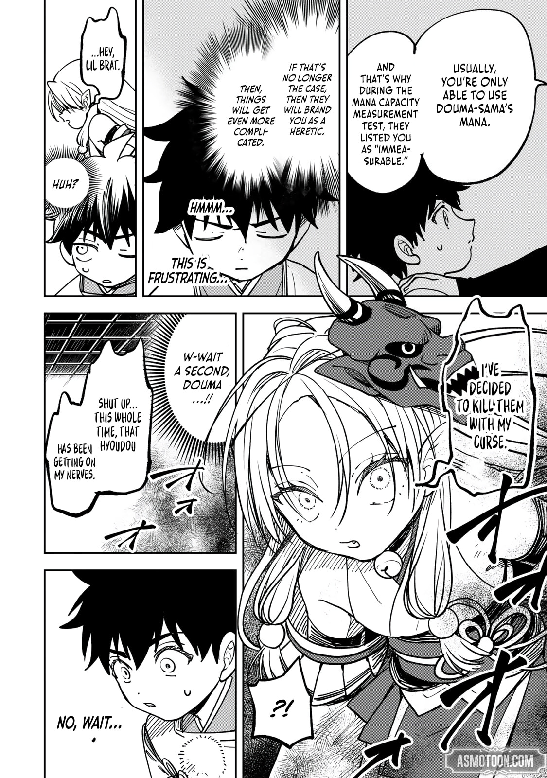 Umareta Chokugo Kara Saikyou Akuryou to Nounai Batoru Shitetara Maryokuryou ga Sokutei Kanouiki wo Koetemashita ~Akutsuki no Ko no Kenkyo na Hadou~ Chapter 7 page 11 - 