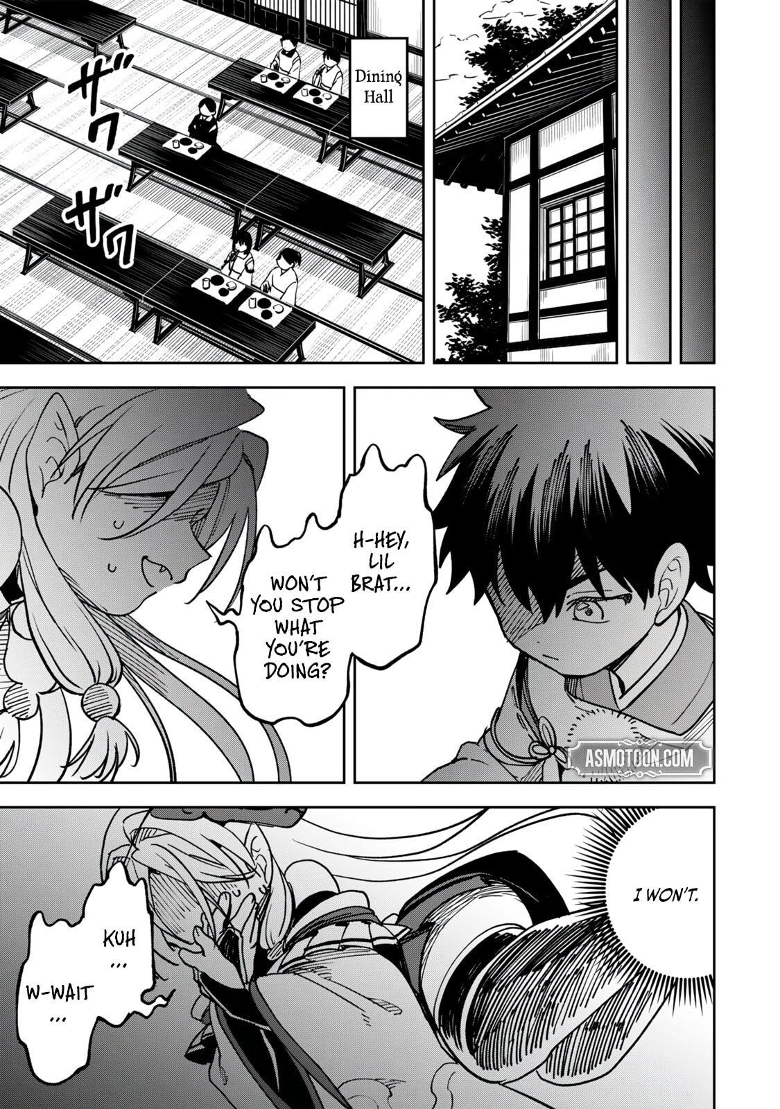 Umareta Chokugo Kara Saikyou Akuryou to Nounai Batoru Shitetara Maryokuryou ga Sokutei Kanouiki wo Koetemashita ~Akutsuki no Ko no Kenkyo na Hadou~ Chapter 8 page 12 - 