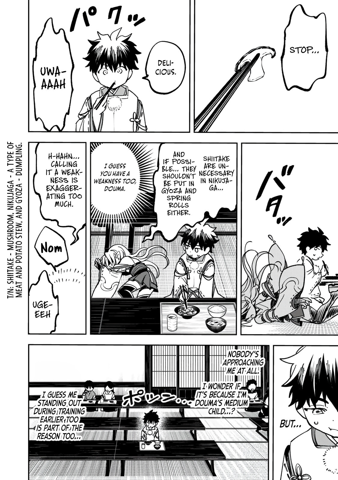 Umareta Chokugo Kara Saikyou Akuryou to Nounai Batoru Shitetara Maryokuryou ga Sokutei Kanouiki wo Koetemashita ~Akutsuki no Ko no Kenkyo na Hadou~ Chapter 8 page 13 - 