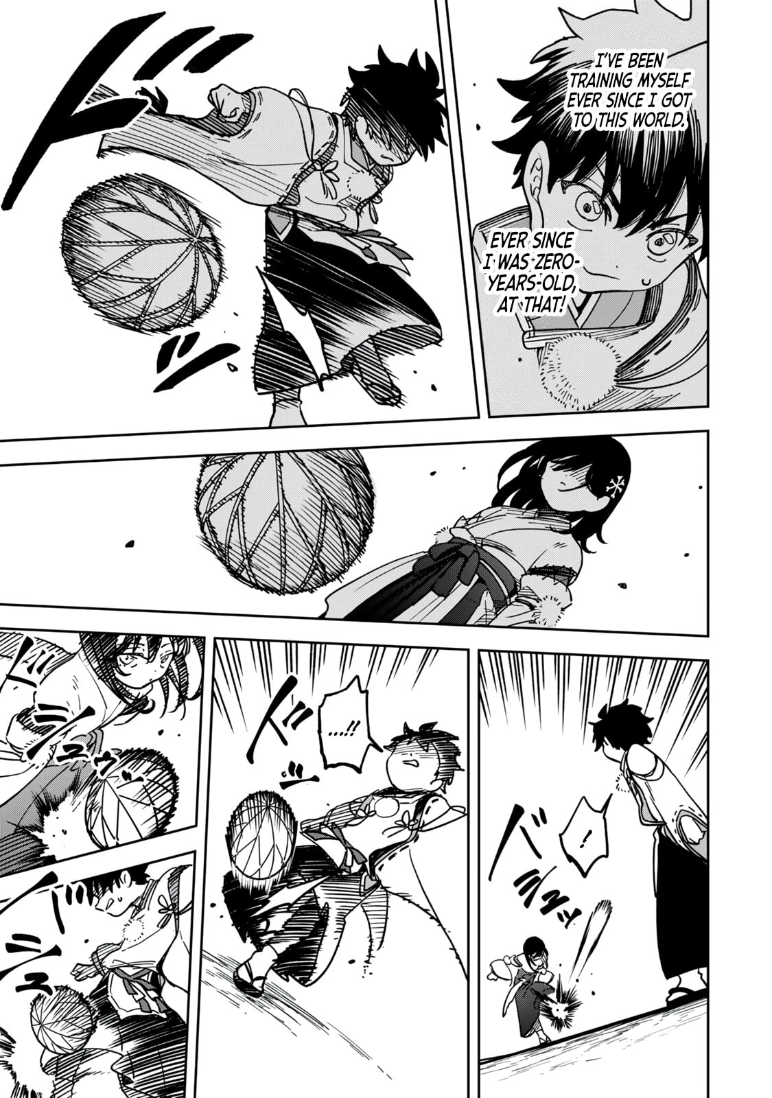 Umareta Chokugo Kara Saikyou Akuryou to Nounai Batoru Shitetara Maryokuryou ga Sokutei Kanouiki wo Koetemashita ~Akutsuki no Ko no Kenkyo na Hadou~ Chapter 8 page 8 - 