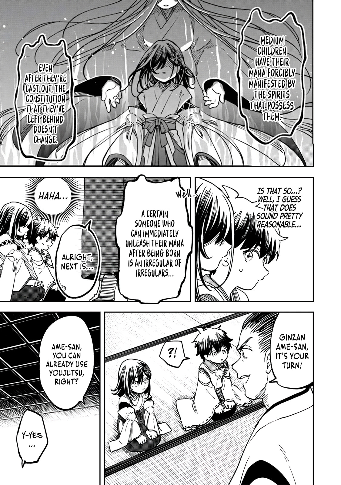 Umareta Chokugo Kara Saikyou Akuryou to Nounai Batoru Shitetara Maryokuryou ga Sokutei Kanouiki wo Koetemashita ~Akutsuki no Ko no Kenkyo na Hadou~ Chapter 9 page 6 - 