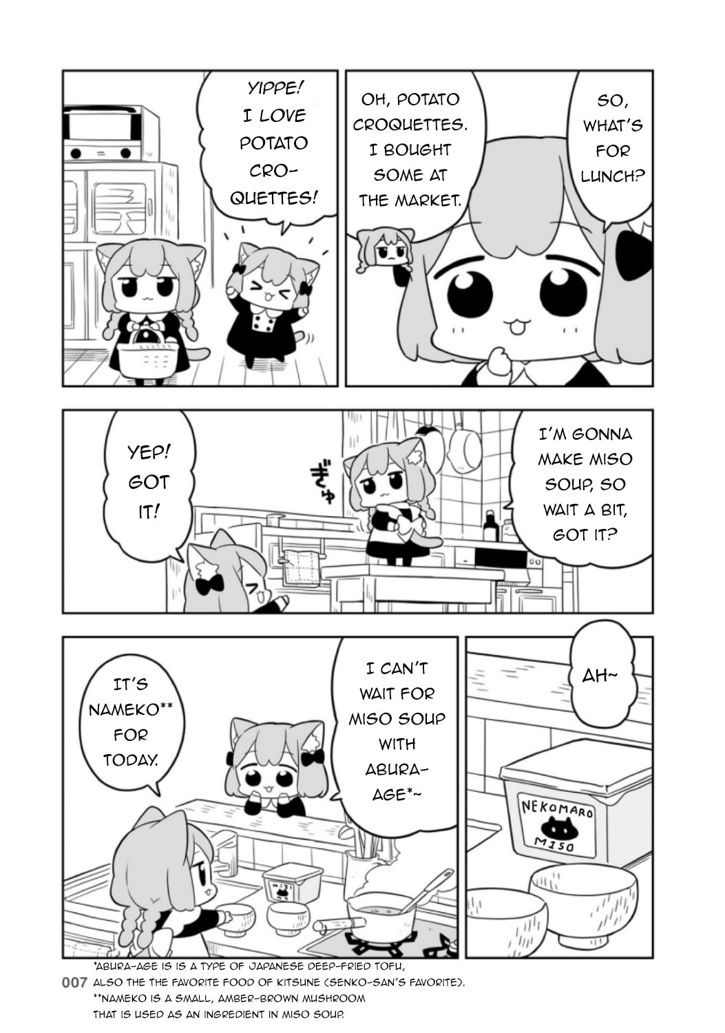 Ume to Momo no Futsuu no Kurashi Chapter 1 page 7 - 