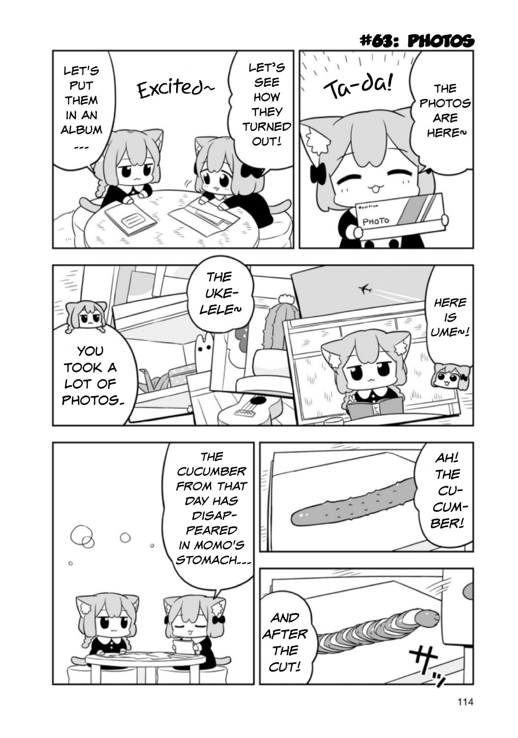 Ume to Momo no Futsuu no Kurashi Chapter 10 page 8 - 