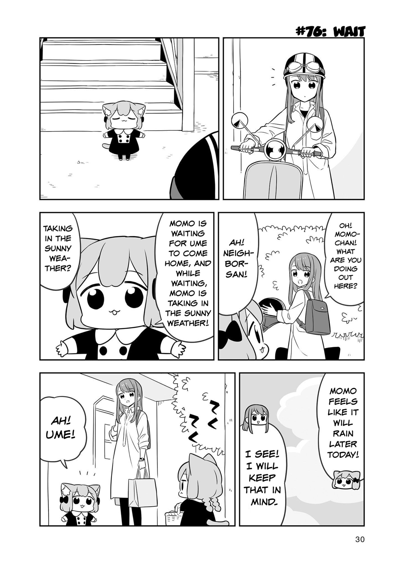 Ume to Momo no Futsuu no Kurashi Chapter 13 page 2 - 