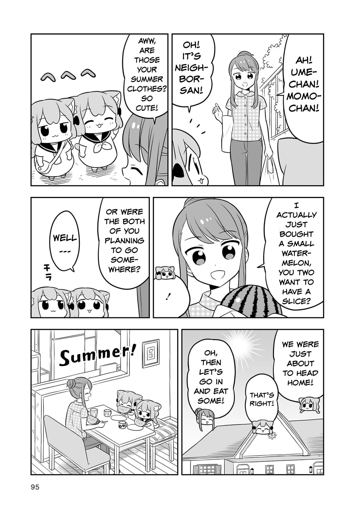 Ume to Momo no Futsuu no Kurashi Chapter 18 page 11 - 