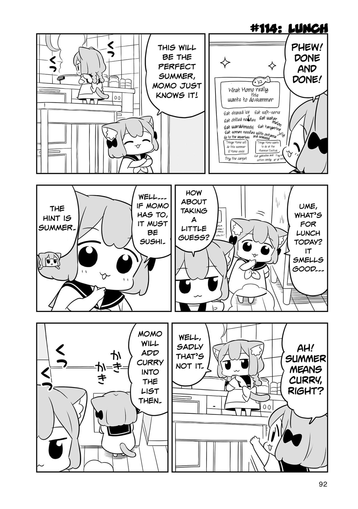 Ume to Momo no Futsuu no Kurashi Chapter 18 page 8 - 
