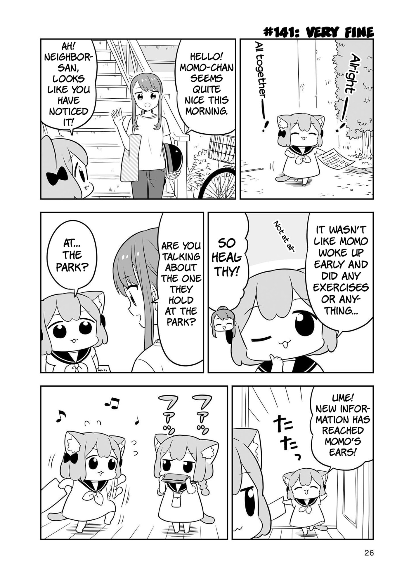 Ume to Momo no Futsuu no Kurashi Chapter 22 page 10 - 