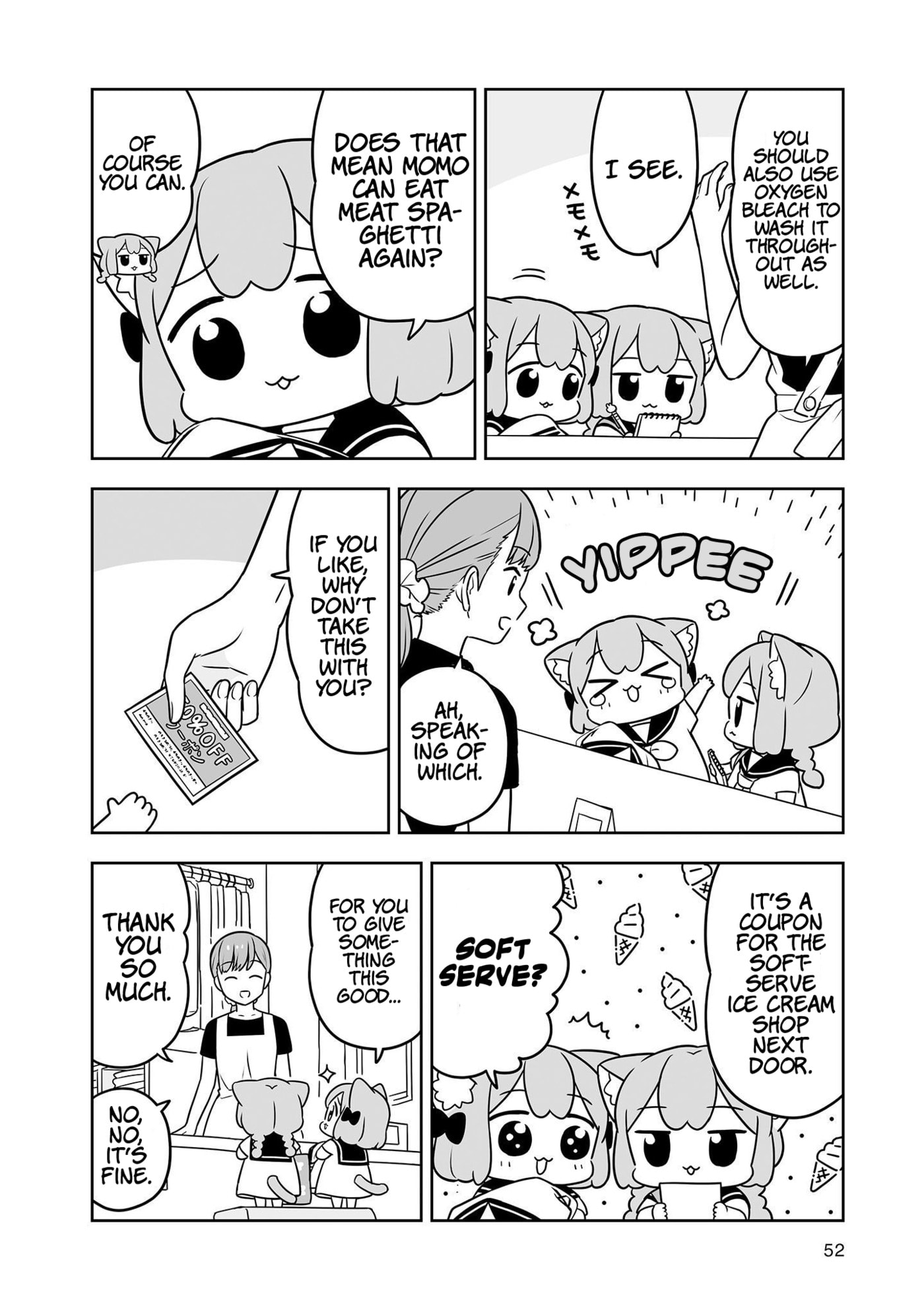 Ume to Momo no Futsuu no Kurashi Chapter 24 page 8 - 