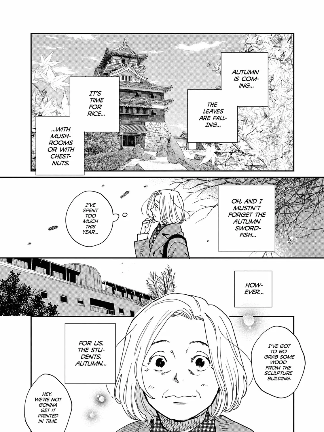 Umi ga Hashiru End Roll Chapter 10 page 3 - 