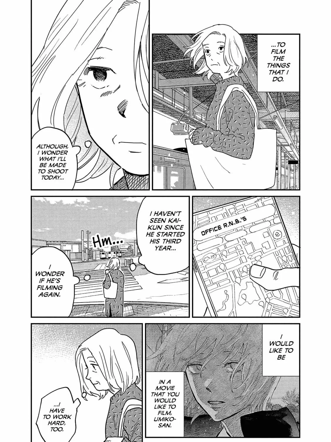 Umi ga Hashiru End Roll Chapter 14 page 17 - 
