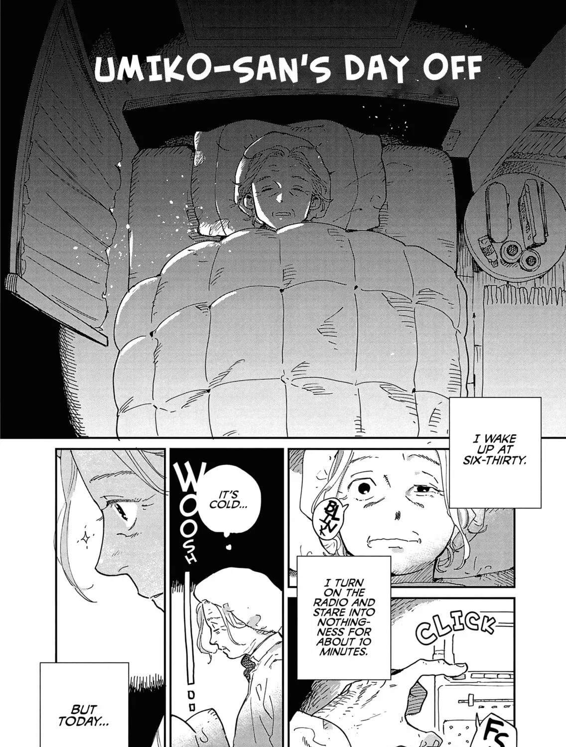 Umi ga Hashiru End Roll Chapter 15.5 page 1 - 