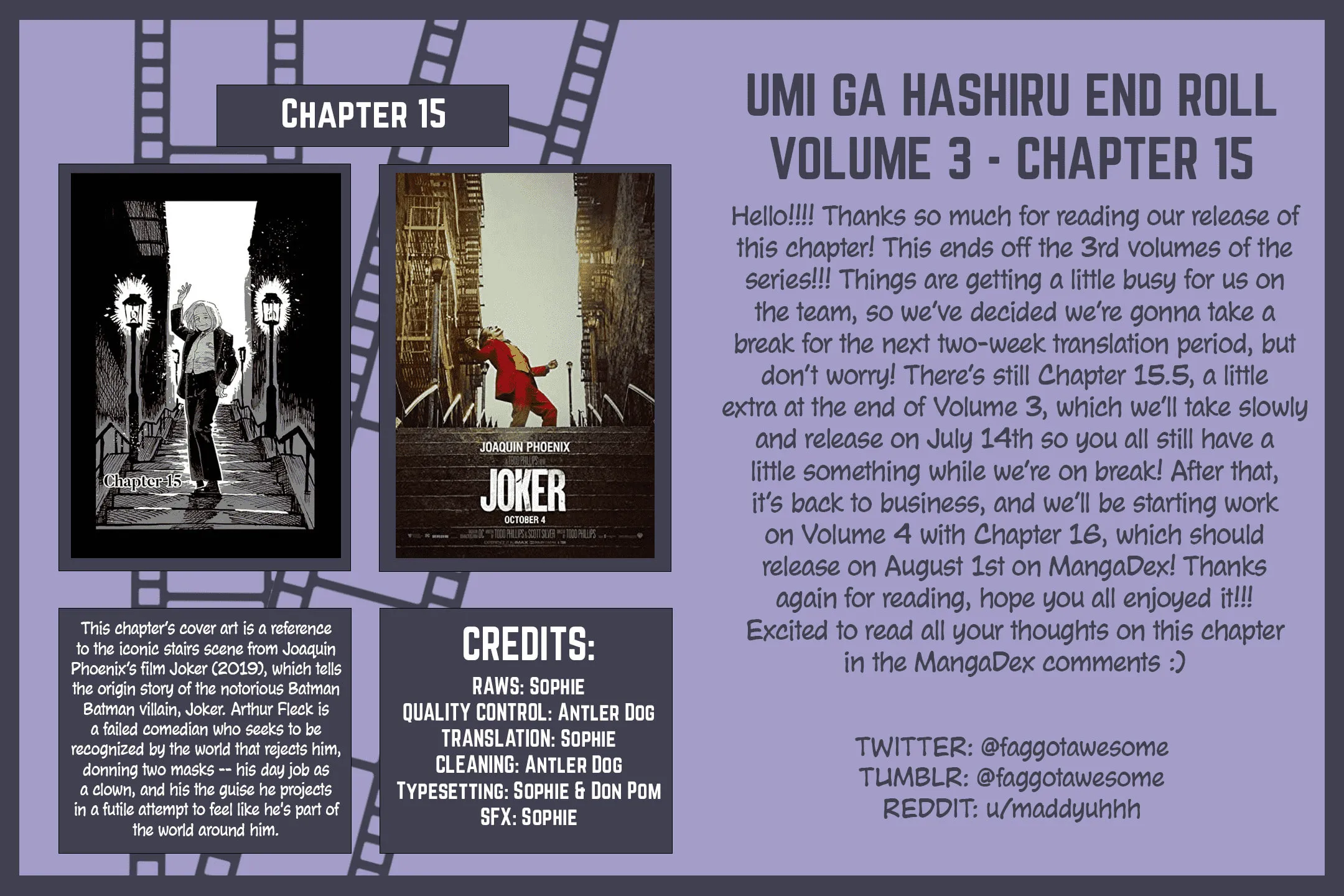 Umi ga Hashiru End Roll Chapter 15 page 57 - 