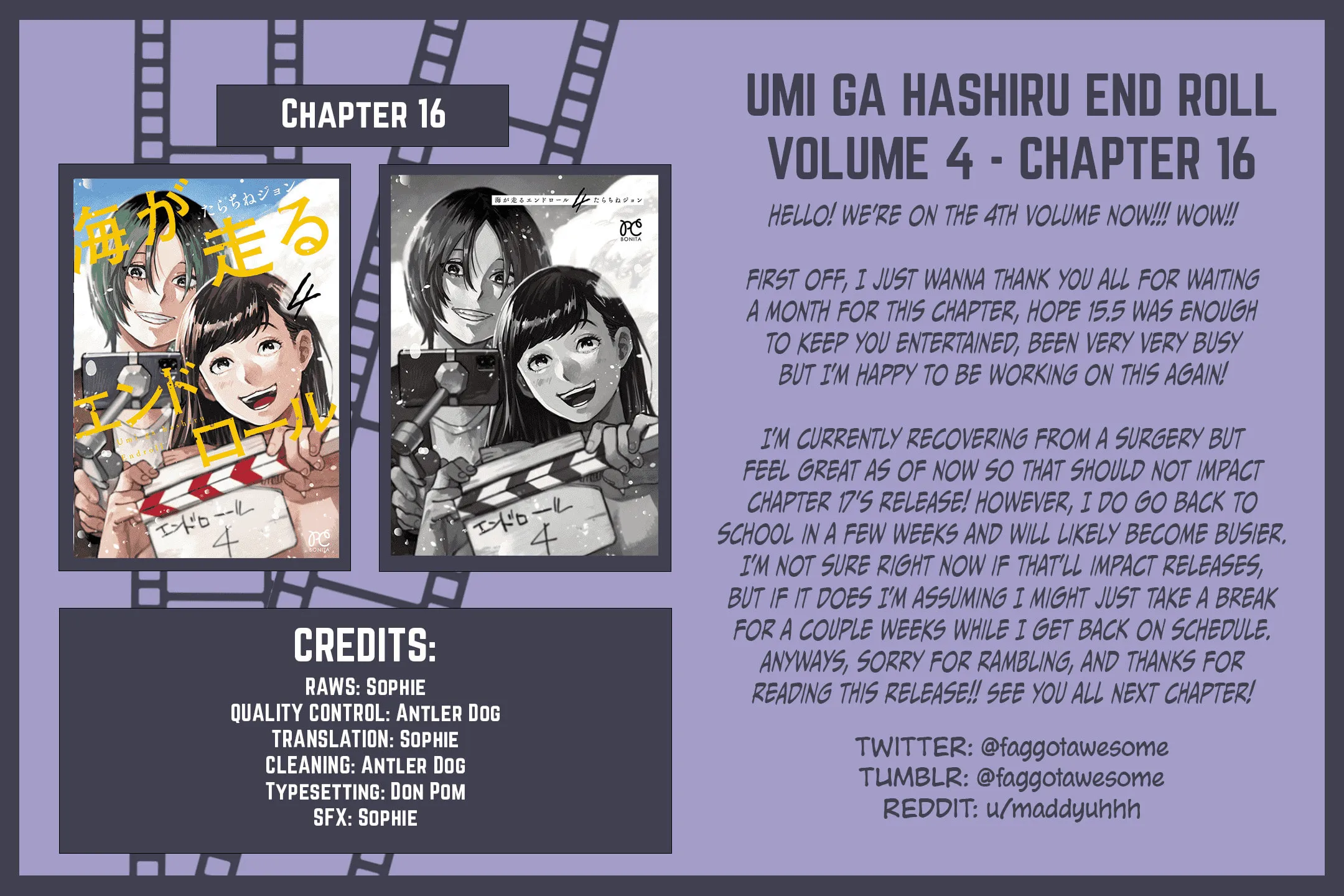 Umi ga Hashiru End Roll Chapter 16 page 63 - 