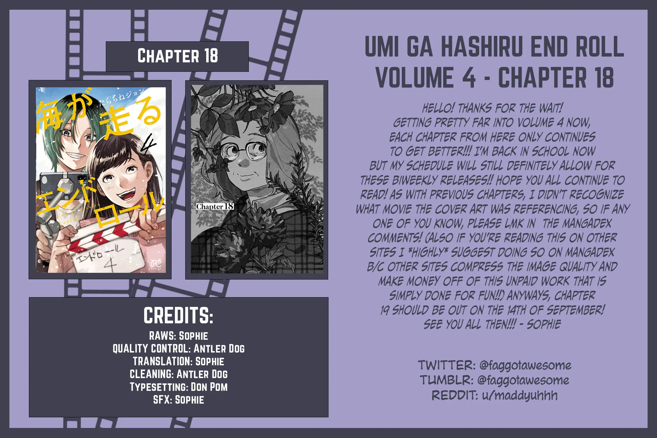 Umi ga Hashiru End Roll Chapter 18 page 57 - 