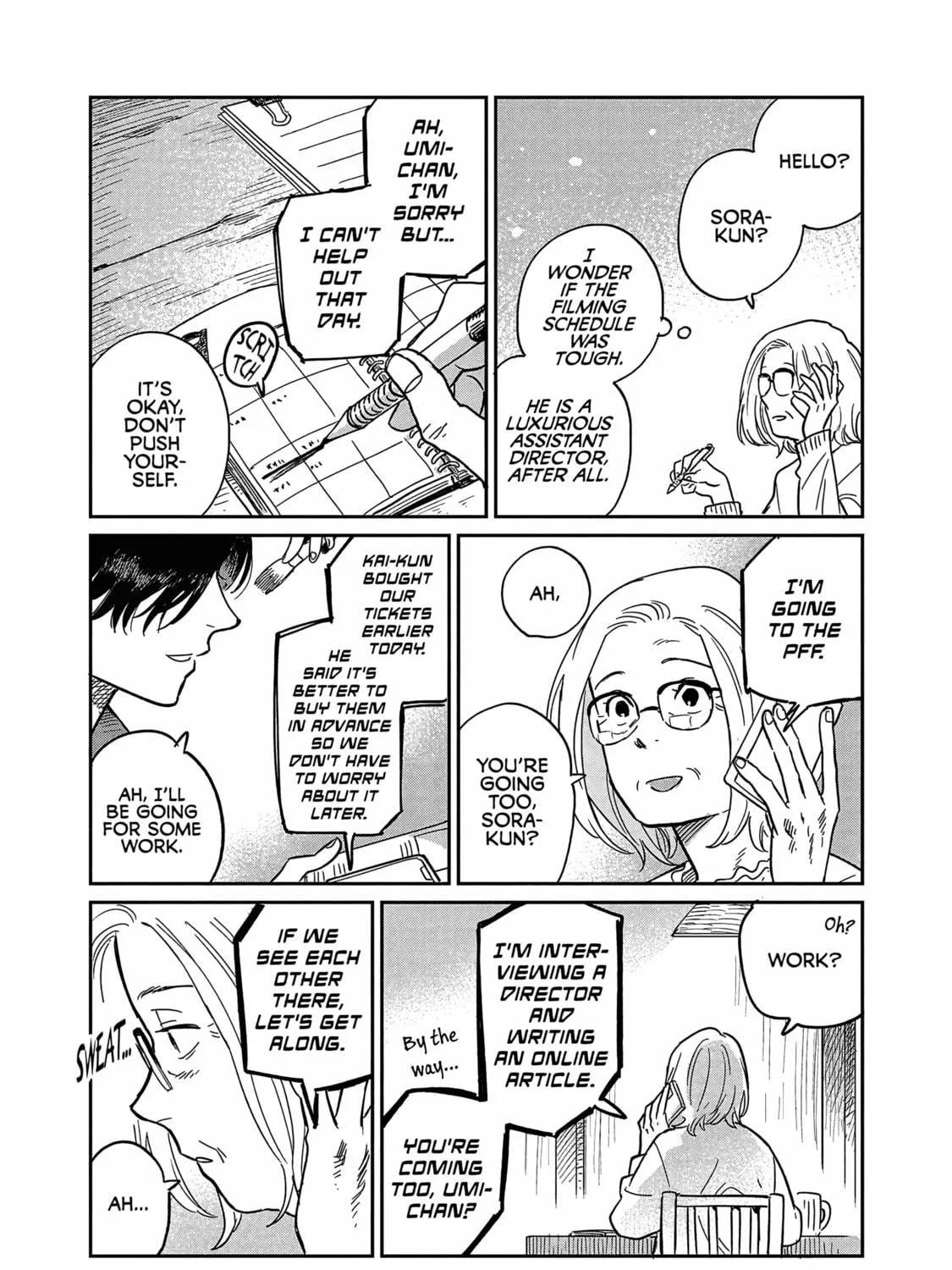 Umi ga Hashiru End Roll Chapter 20 page 35 - 