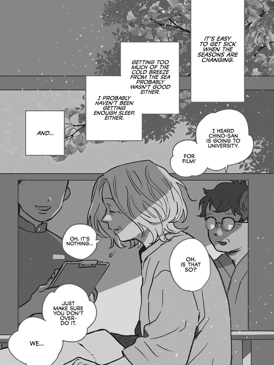 Umi ga Hashiru End Roll Chapter 21 page 1 - 