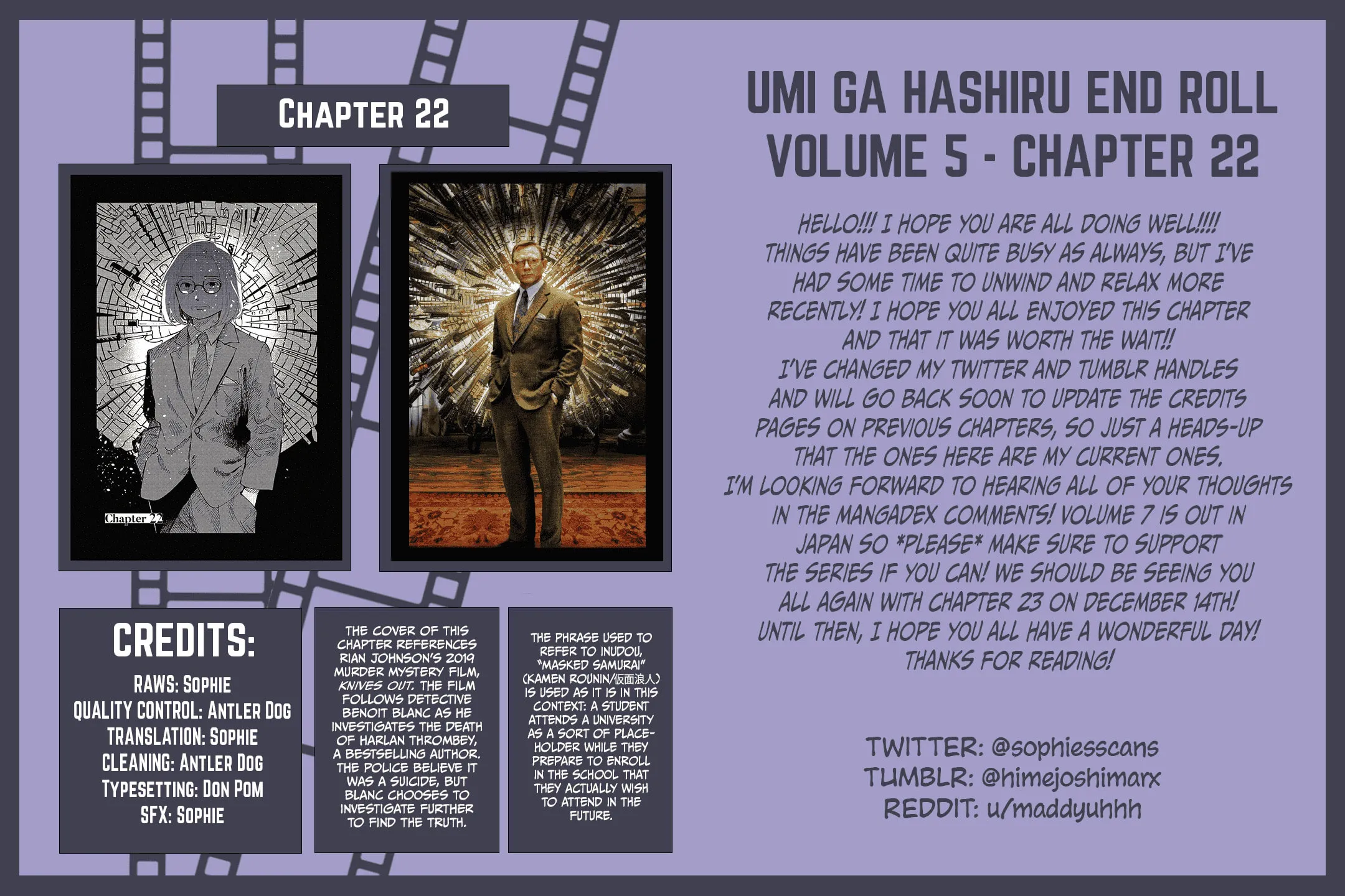 Umi ga Hashiru End Roll Chapter 22 page 55 - 
