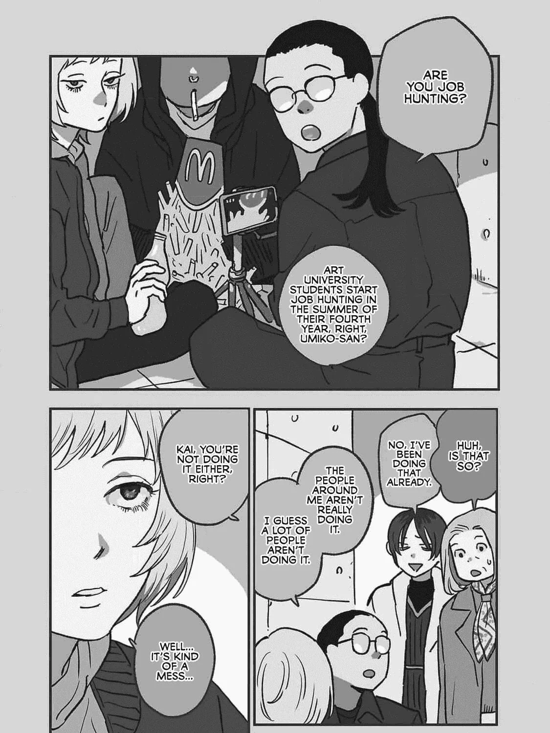 Umi ga Hashiru End Roll Chapter 26 page 5 - 