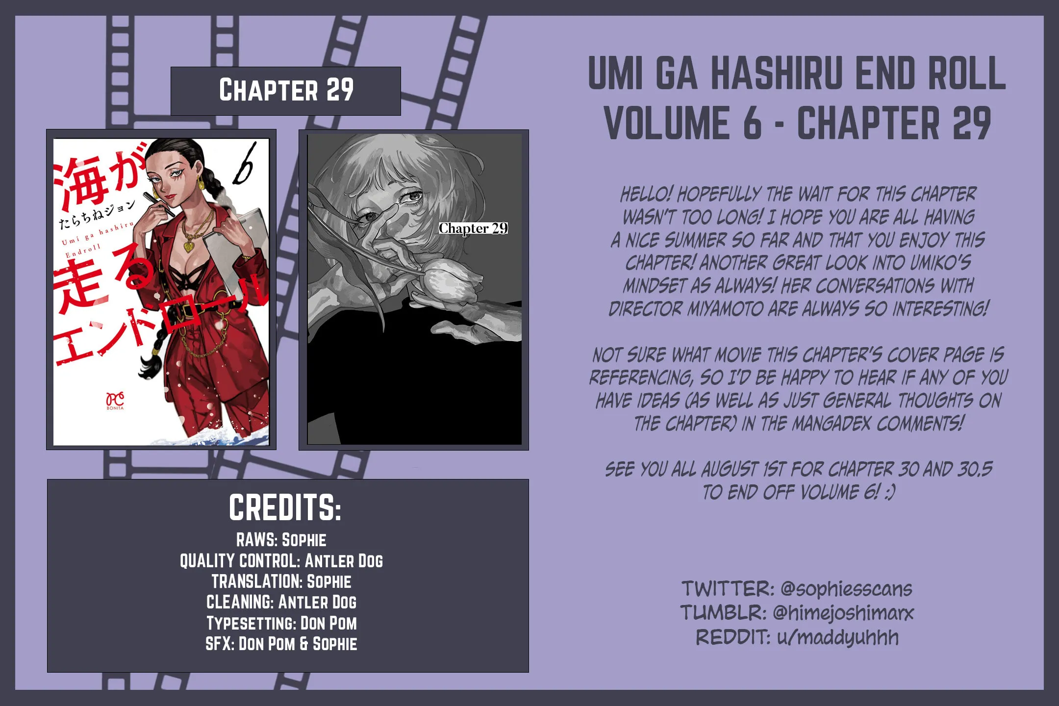 Umi ga Hashiru End Roll Chapter 29 page 58 - 